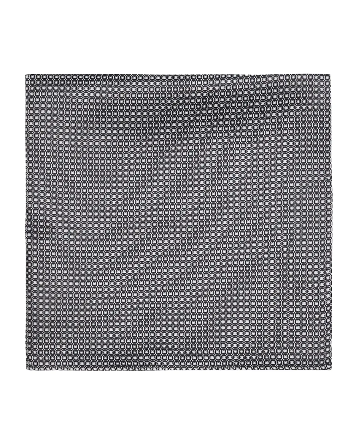 Stefano Ricci Men's Micro-Geometric Silk Pocket Square