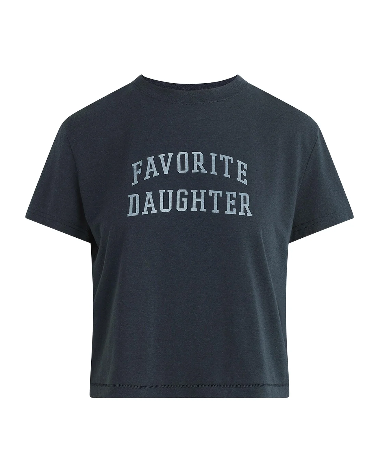 Cropped Collegiate T-Shirt Cropped Collegiate T-Shirt