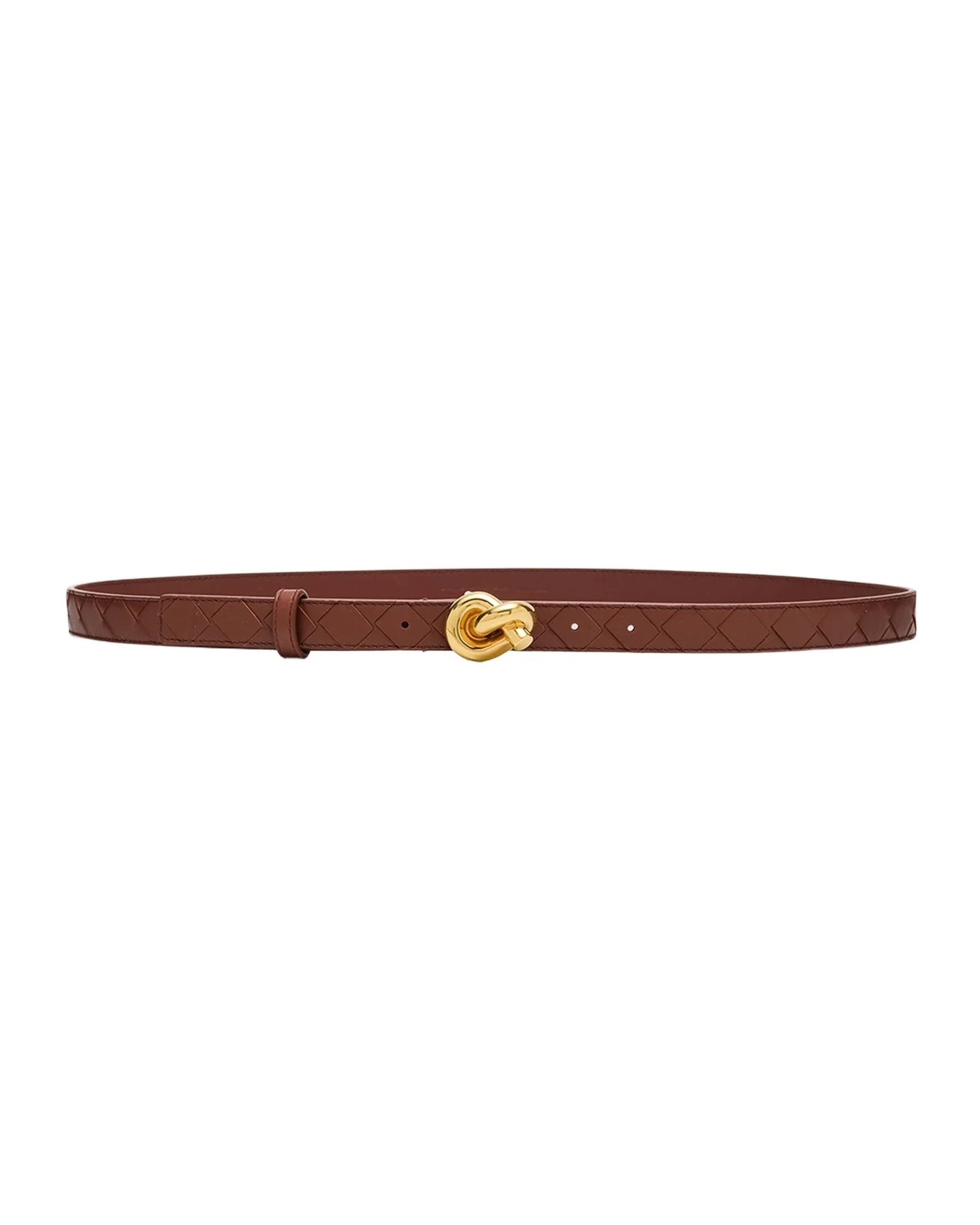 Intrecciato Leather Knot Belt Intrecciato Leather Knot Belt