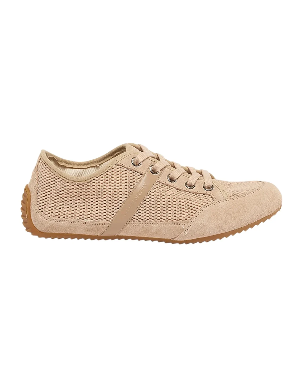 Givenchy Mesh And Suede Slim Low-Top Sneakers