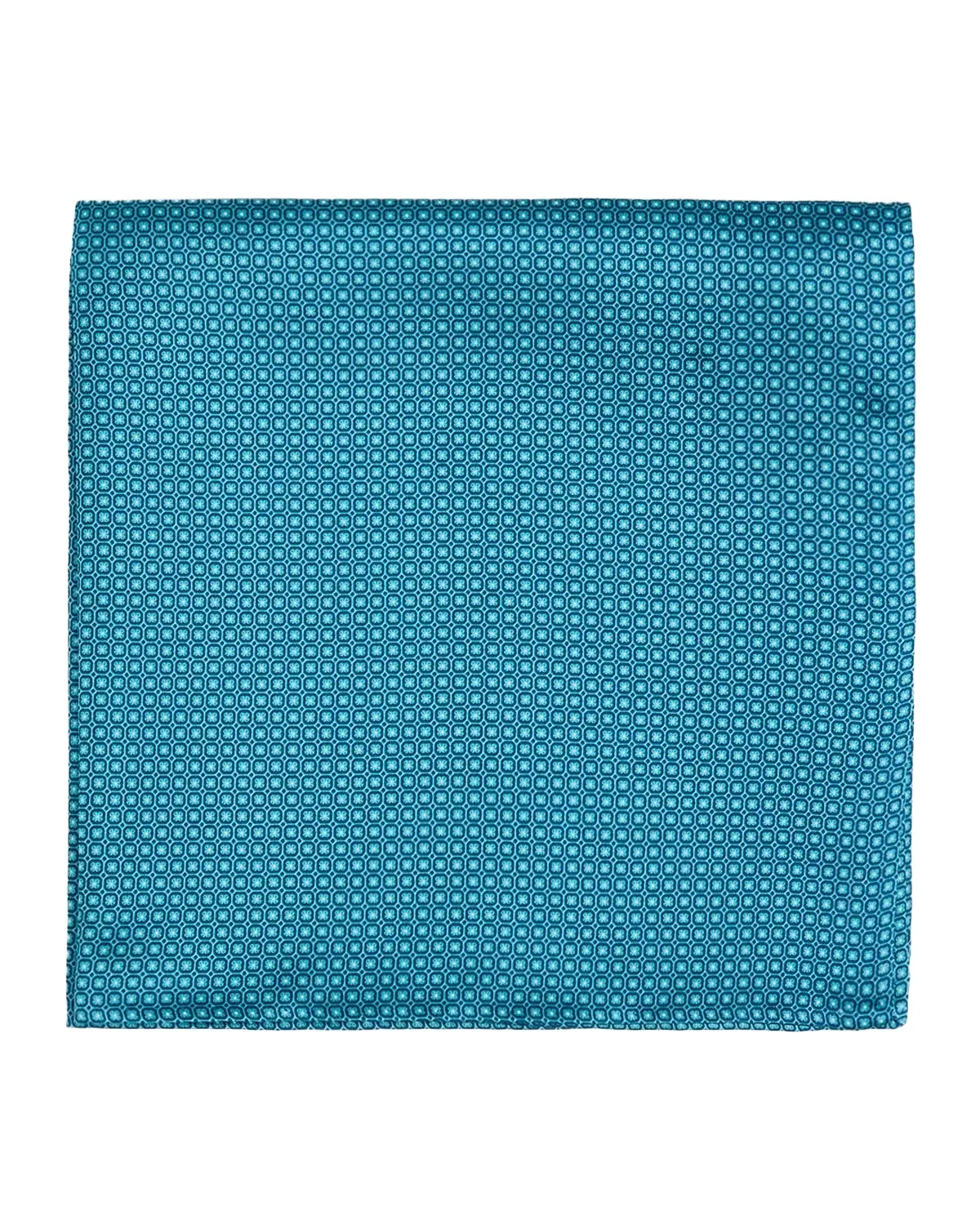 Stefano Ricci Men's Micro-Geometric Silk Pocket Square