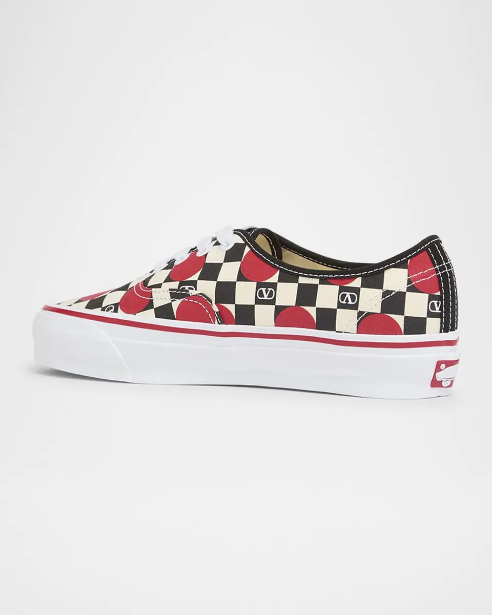 Valentino Garavani x Vans Authentic Checkered VLogo Sneakers | Thumbnail 2