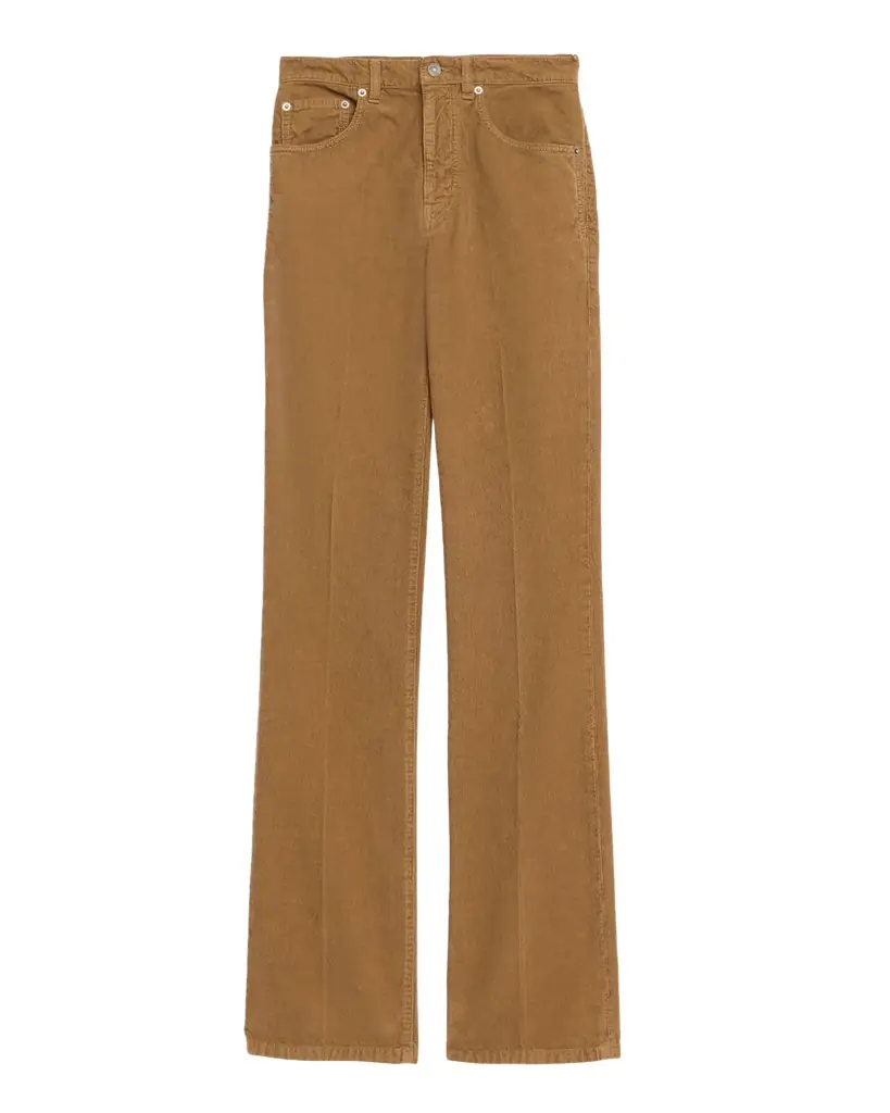 Saint Laurent Corduroy Bootcut-Leg Pants | Image 1 Saint Laurent Corduroy Bootcut-Leg Pants | Image 1