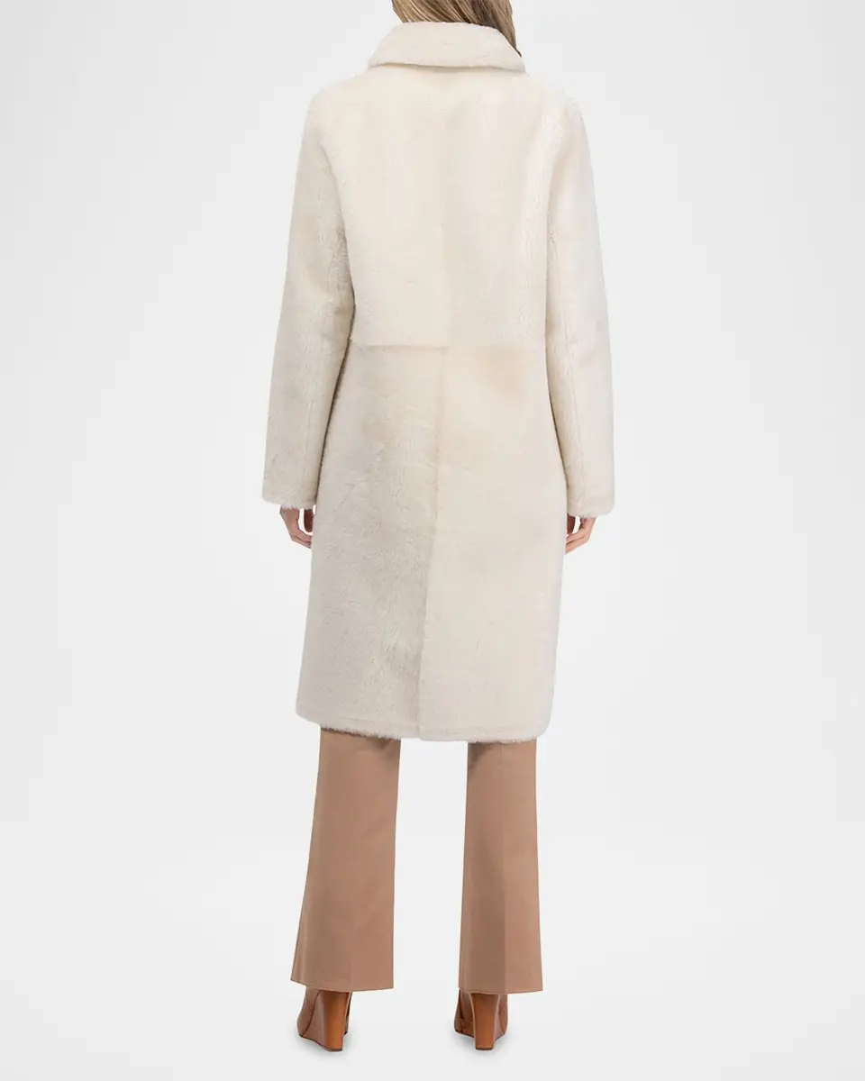 Gorski Short Reversible Merino Lamb Shearling Coat | Thumbnail 3 Gorski Short Reversible Merino Lamb Shearling Coat | Thumbnail 3