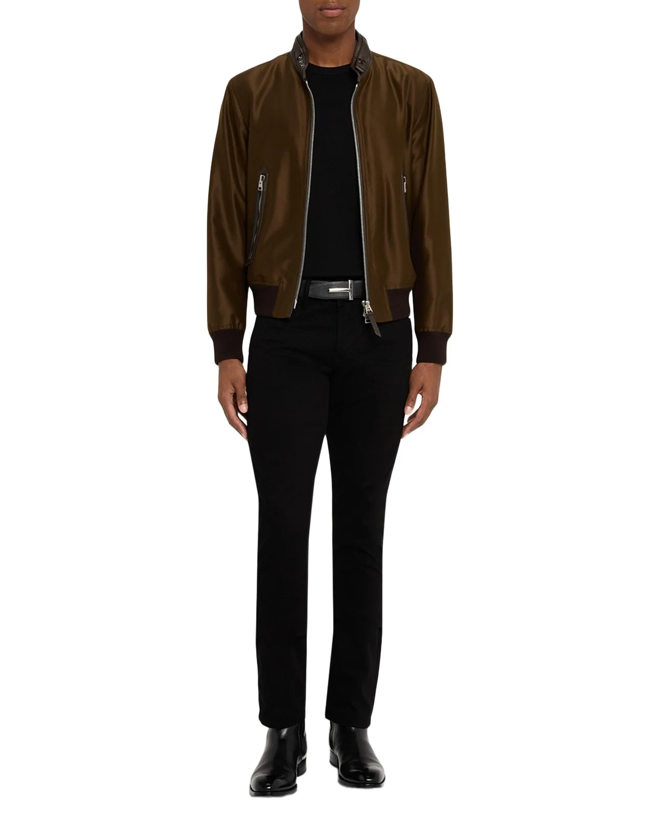 Men's Stretch-Twill Straight-Fit Pants Men's Stretch-Twill Straight-Fit Pants