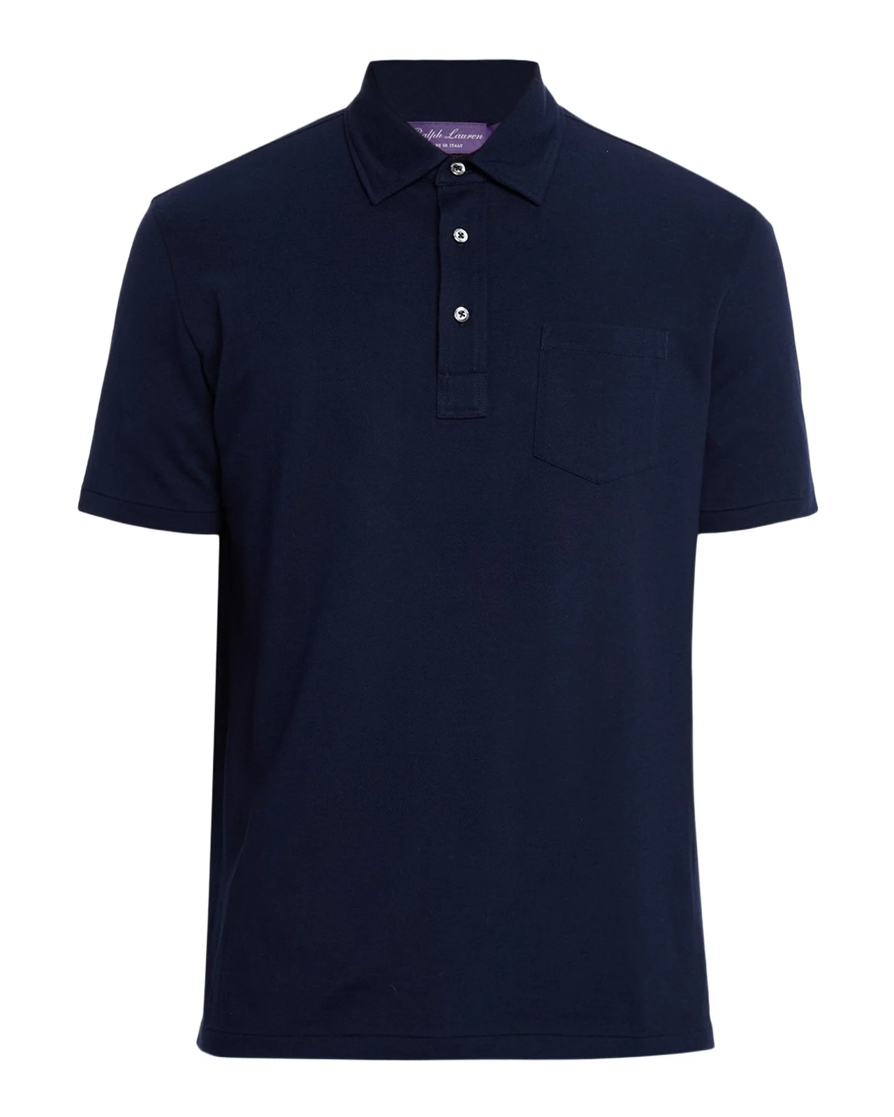Men's Cotton-Cashmere Piqué Polo Shirt Men's Cotton-Cashmere Piqué Polo Shirt