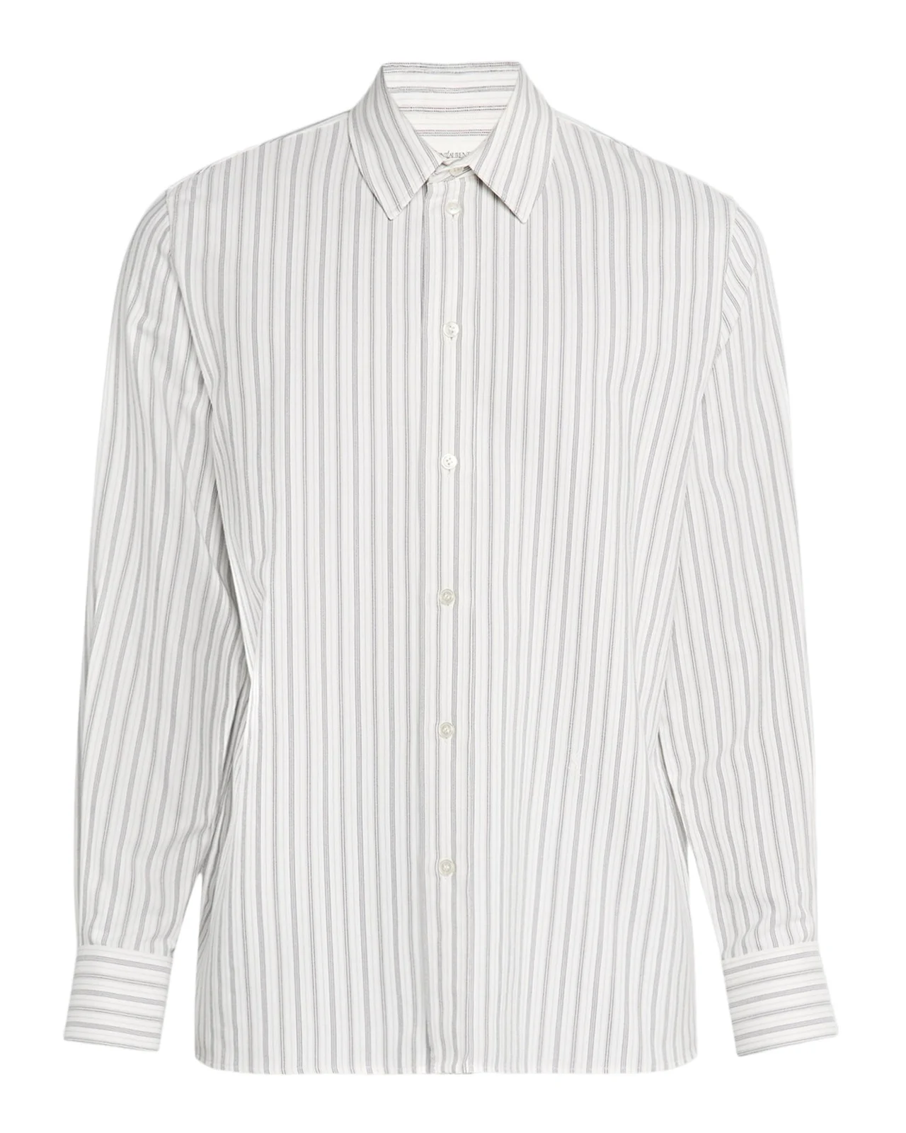 Saint Laurent Men's Striped Sport Shirt