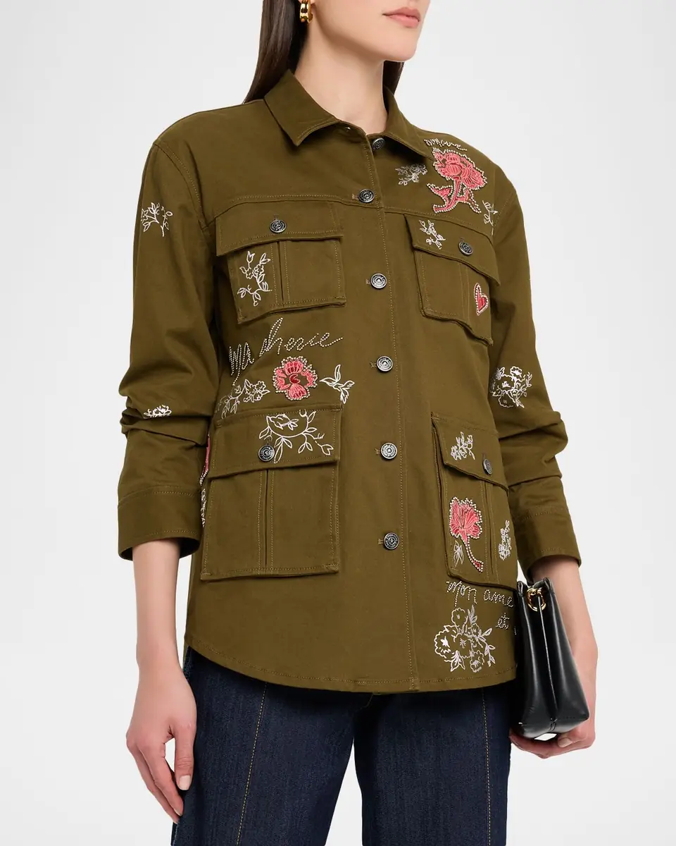 Cinq à Sept Vera Desert Rose Jacket | Thumbnail 4 Cinq à Sept Vera Desert Rose Jacket | Thumbnail 4