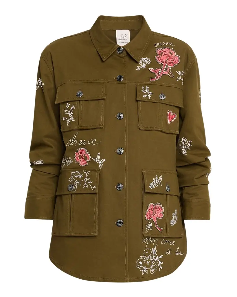 Cinq à Sept Vera Desert Rose Jacket | Image 1 Cinq à Sept Vera Desert Rose Jacket | Image 1