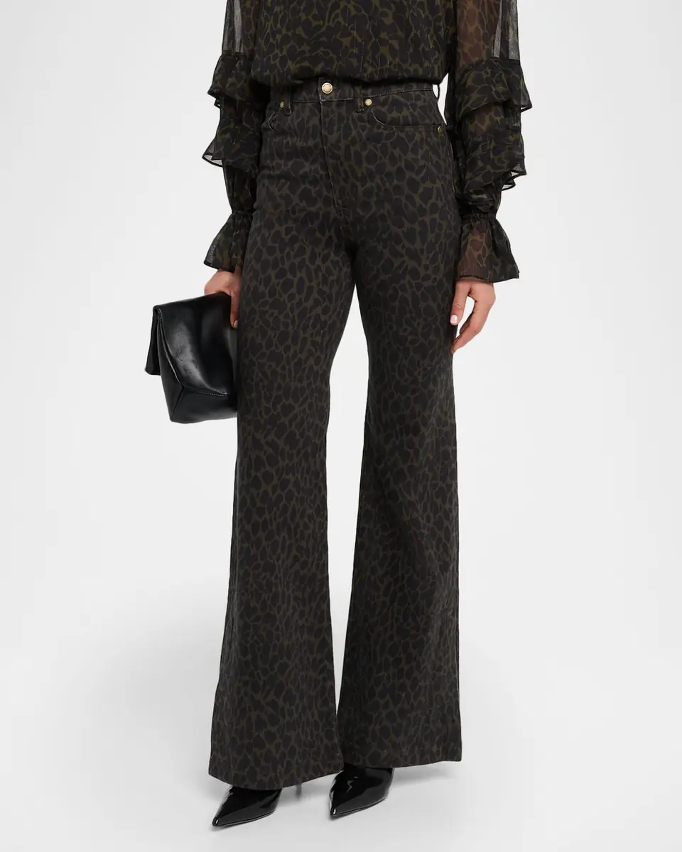 Ramy Brook Tyra Printed Wide-Leg Jeans | Thumbnail 4 Ramy Brook Tyra Printed Wide-Leg Jeans | Thumbnail 4