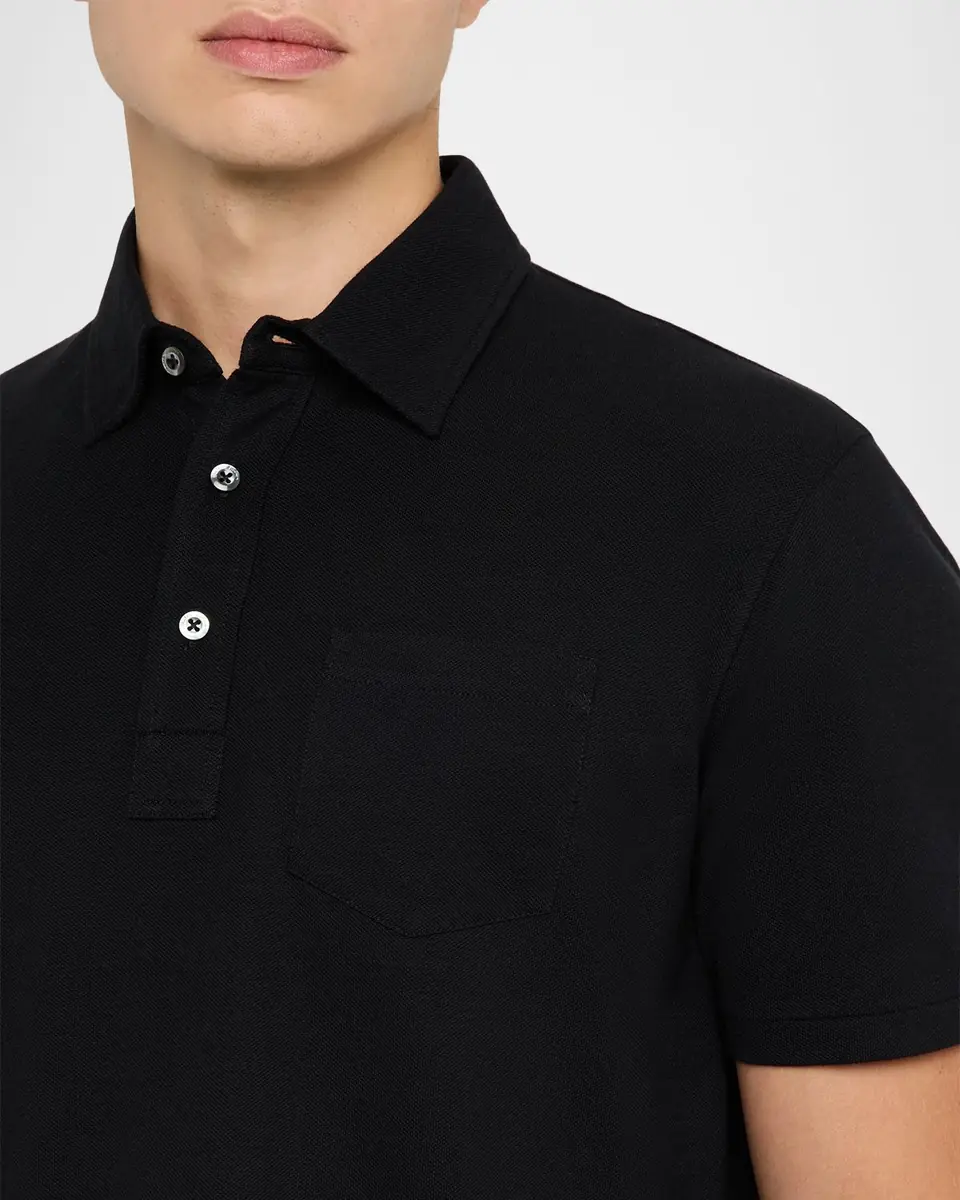 Ralph Lauren Purple Label Cotton-Cashmere Piqué Polo Shirt | Thumbnail 5 Ralph Lauren Purple Label Cotton-Cashmere Piqué Polo Shirt | Thumbnail 5