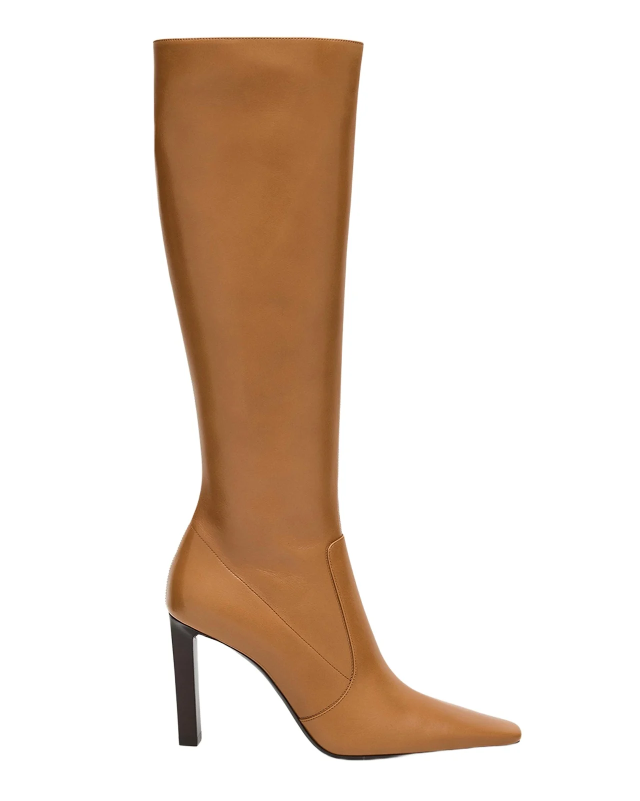 Francoise Smooth Leather Knee-High Boots