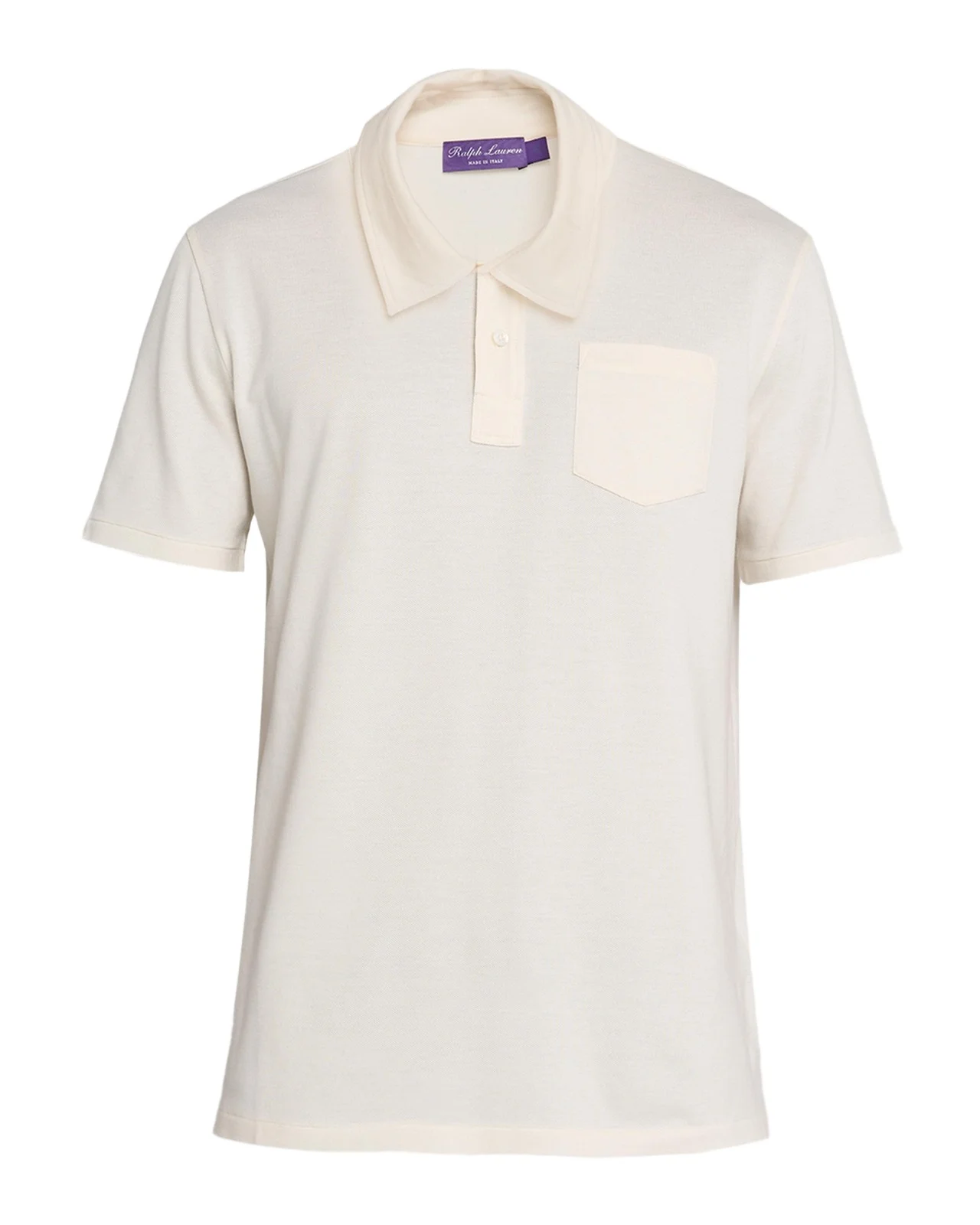 Men's Cotton-Cashmere Piqué Polo Shirt