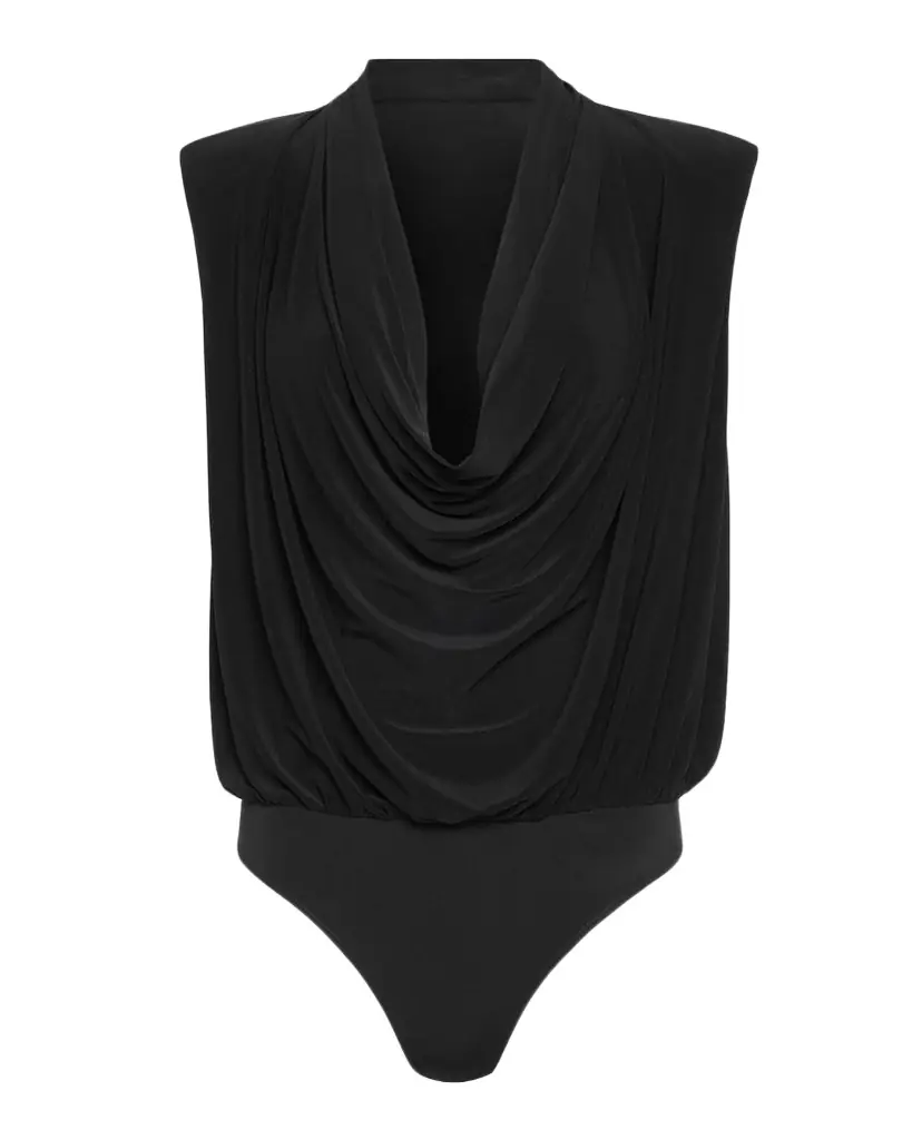 Ramy Brook Eden Sleeveless Cowl-Neck Bodysuit | Image 1 Ramy Brook Eden Sleeveless Cowl-Neck Bodysuit | Image 1