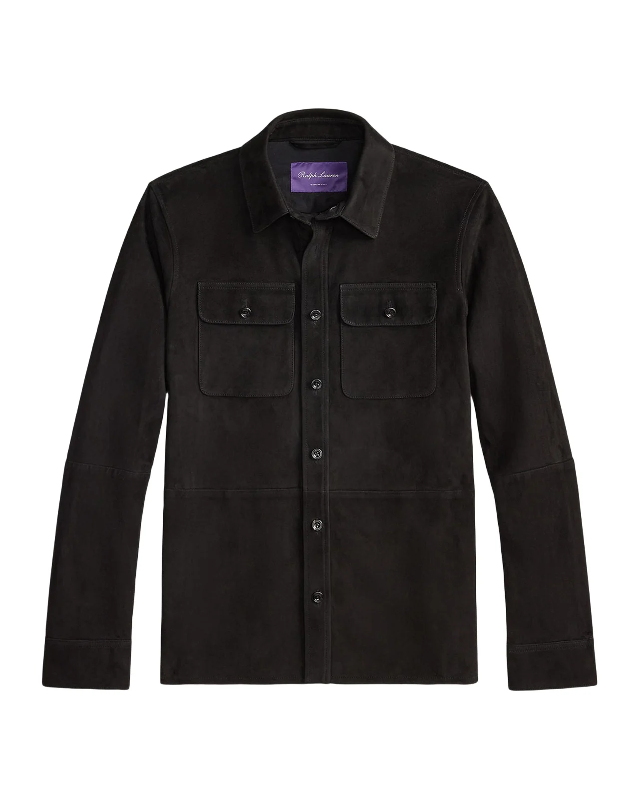 Ralph Lauren Purple Label Men's Suede Overshirt