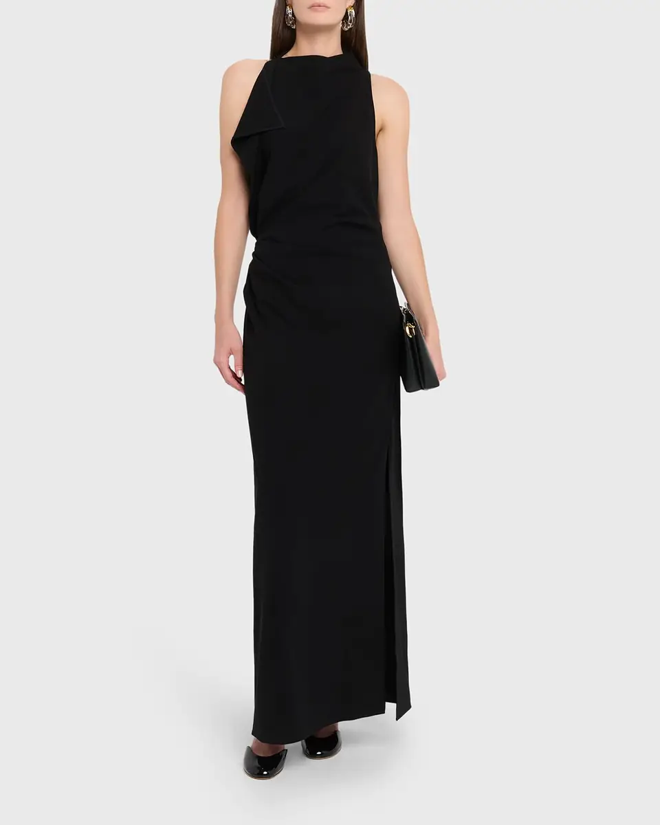 Proenza Schouler Devyn Draped Sleeveless Maxi Dress | Thumbnail 4 Proenza Schouler Devyn Draped Sleeveless Maxi Dress | Thumbnail 4