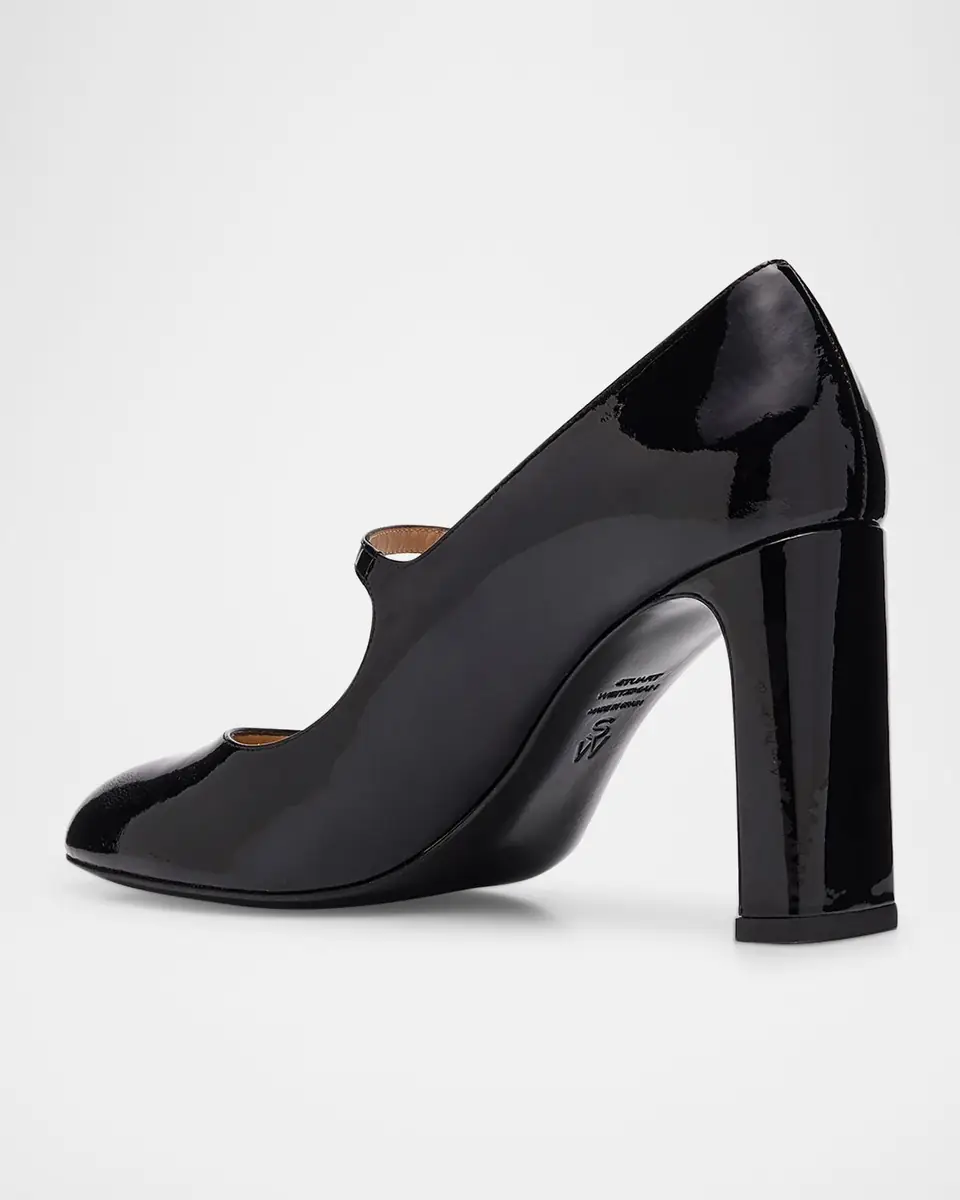 Stuart Weitzman Babette Patent Leather Mary Jane Pumps | Thumbnail 4 Stuart Weitzman Babette Patent Leather Mary Jane Pumps | Thumbnail 4