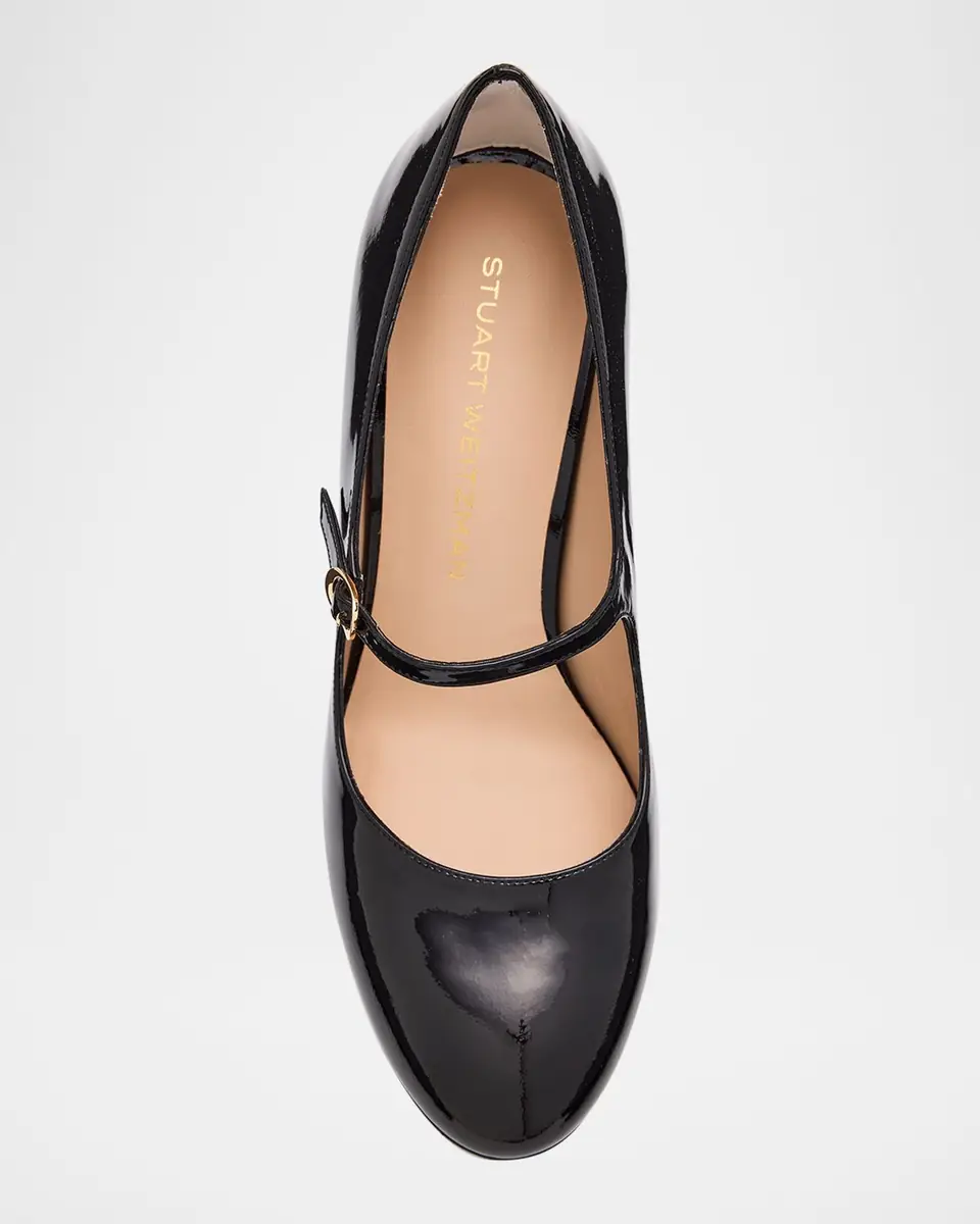 Stuart Weitzman Babette Patent Leather Mary Jane Pumps | Thumbnail 6 Stuart Weitzman Babette Patent Leather Mary Jane Pumps | Thumbnail 6