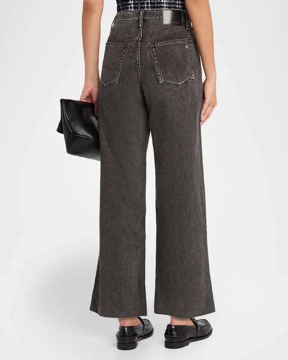 rag & bone Featherweight Andi Wide Ankle Jeans | Thumbnail 3 rag & bone Featherweight Andi Wide Ankle Jeans | Thumbnail 3