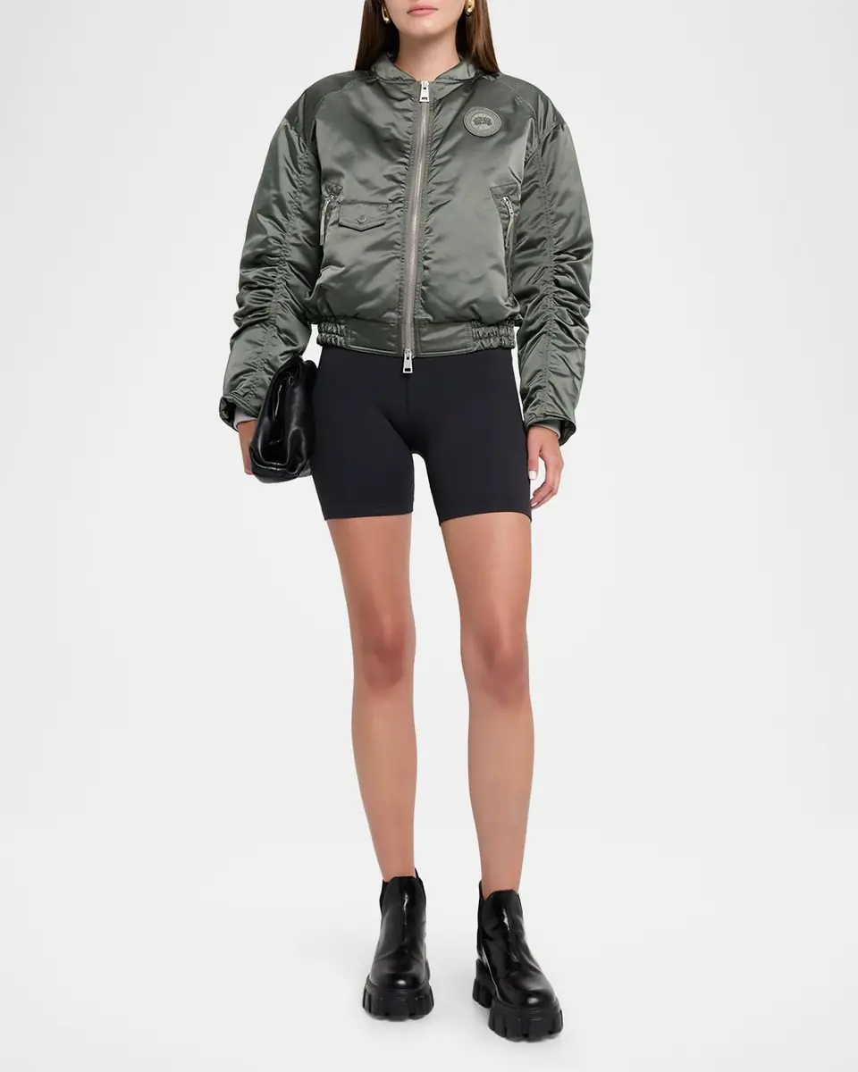 Canada Goose Jade Down Satin Bomber Jacket | Thumbnail 2