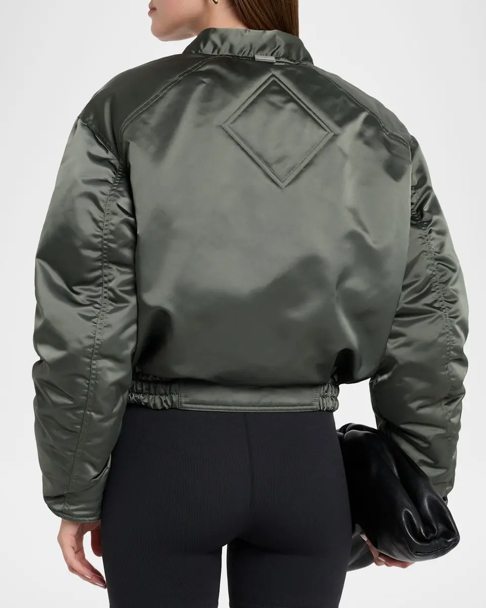 Canada Goose Jade Down Satin Bomber Jacket | Thumbnail 3
