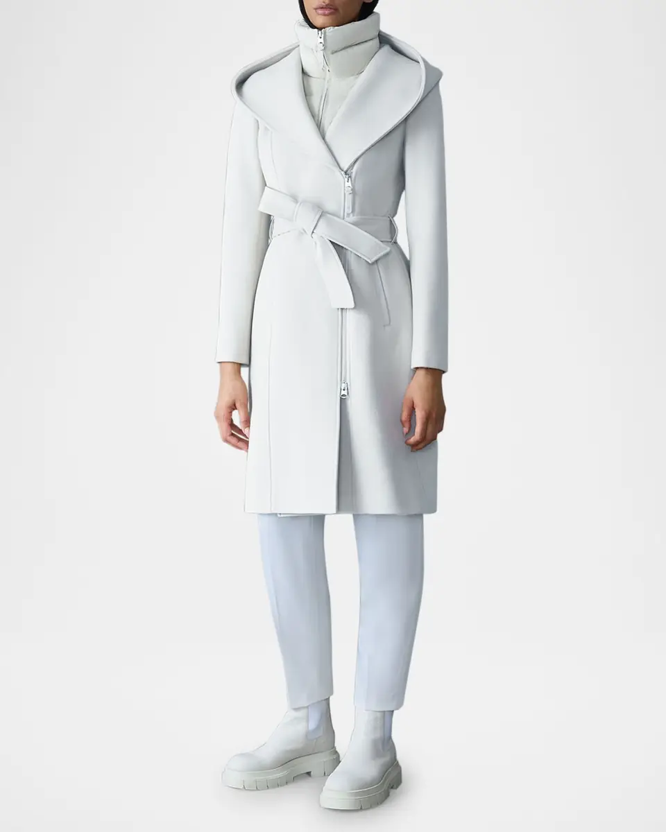 Mackage Shia 2-in-1 Double-Face Wool Coat with Removable Bib | Thumbnail 2 Mackage Shia 2-in-1 Double-Face Wool Coat with Removable Bib | Thumbnail 2