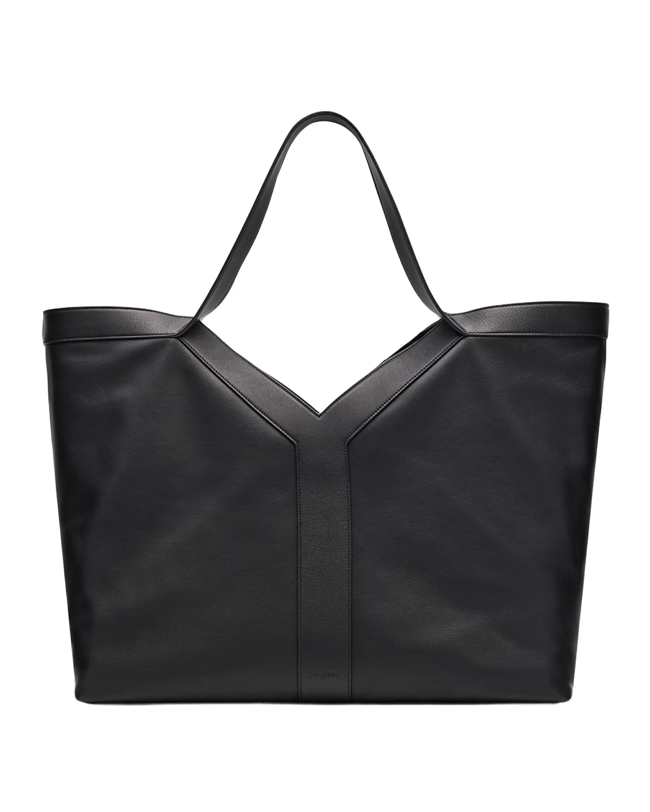 Men's Giant Y Grainy Leather Tote Bag Men's Giant Y Grainy Leather Tote Bag
