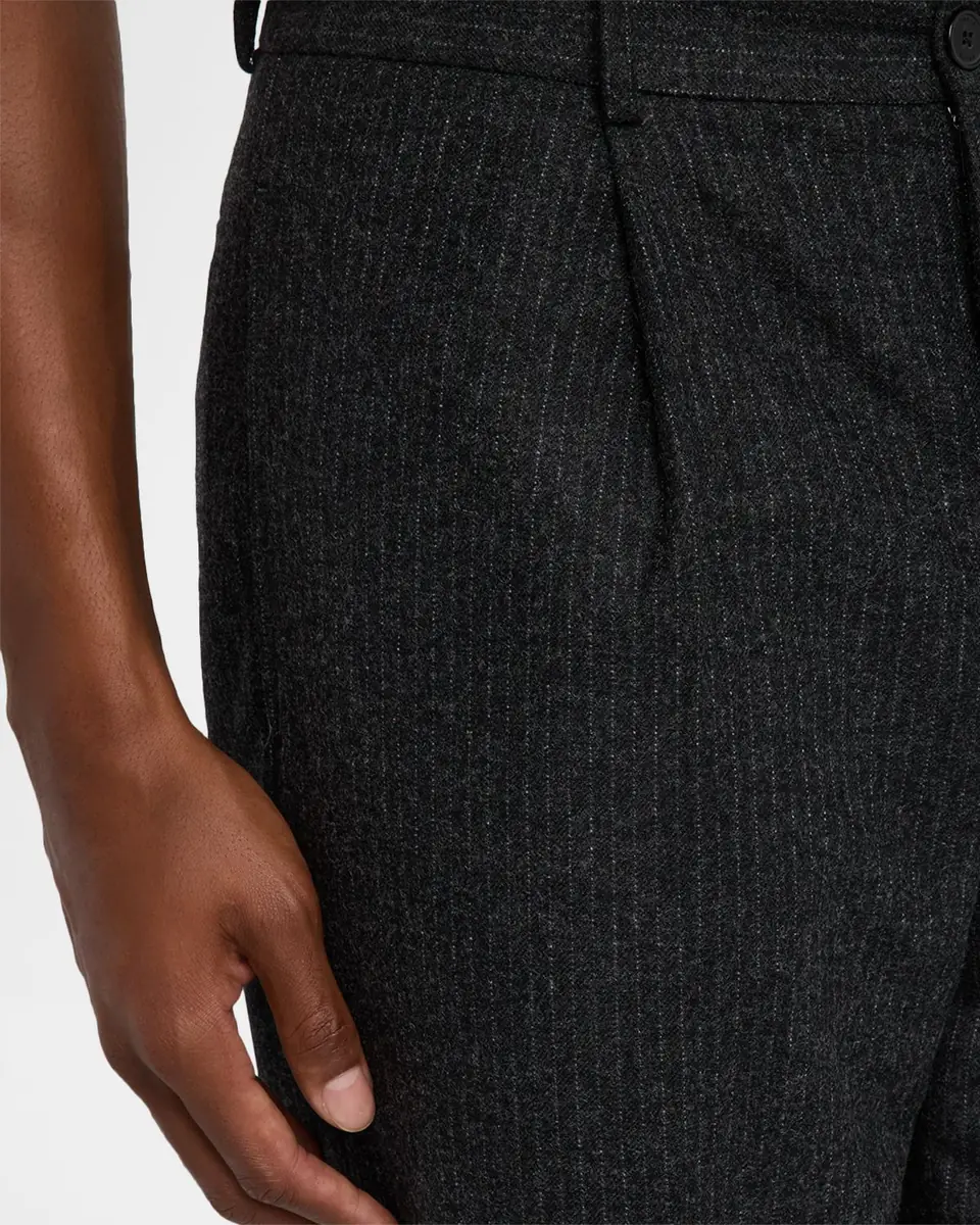 Frame Men's Pinstripe Wide Leg Trousers | Thumbnail 5 Frame Men's Pinstripe Wide Leg Trousers | Thumbnail 5