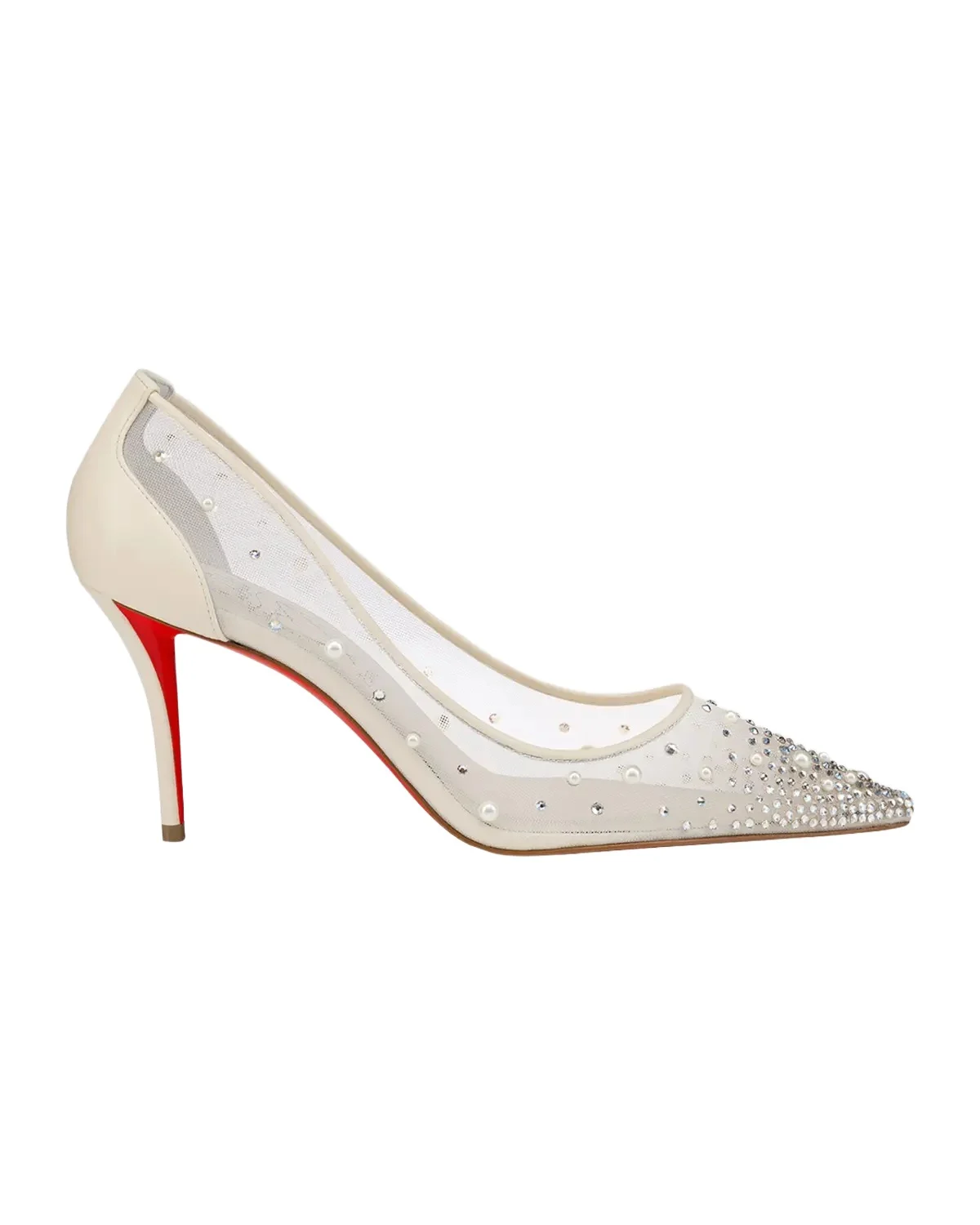 80mm Miss Z Degrastra Embellished Mesh Pumps 80mm Miss Z Degrastra Embellished Mesh Pumps