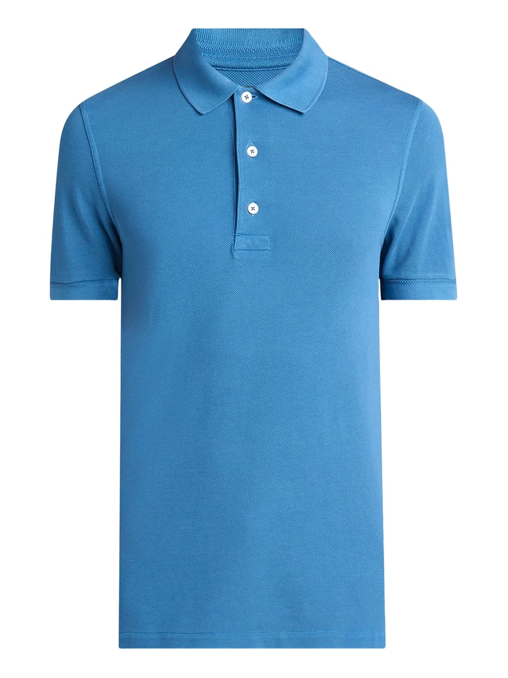 Tom Ford Men's Lyocell Pique Polo Shirt