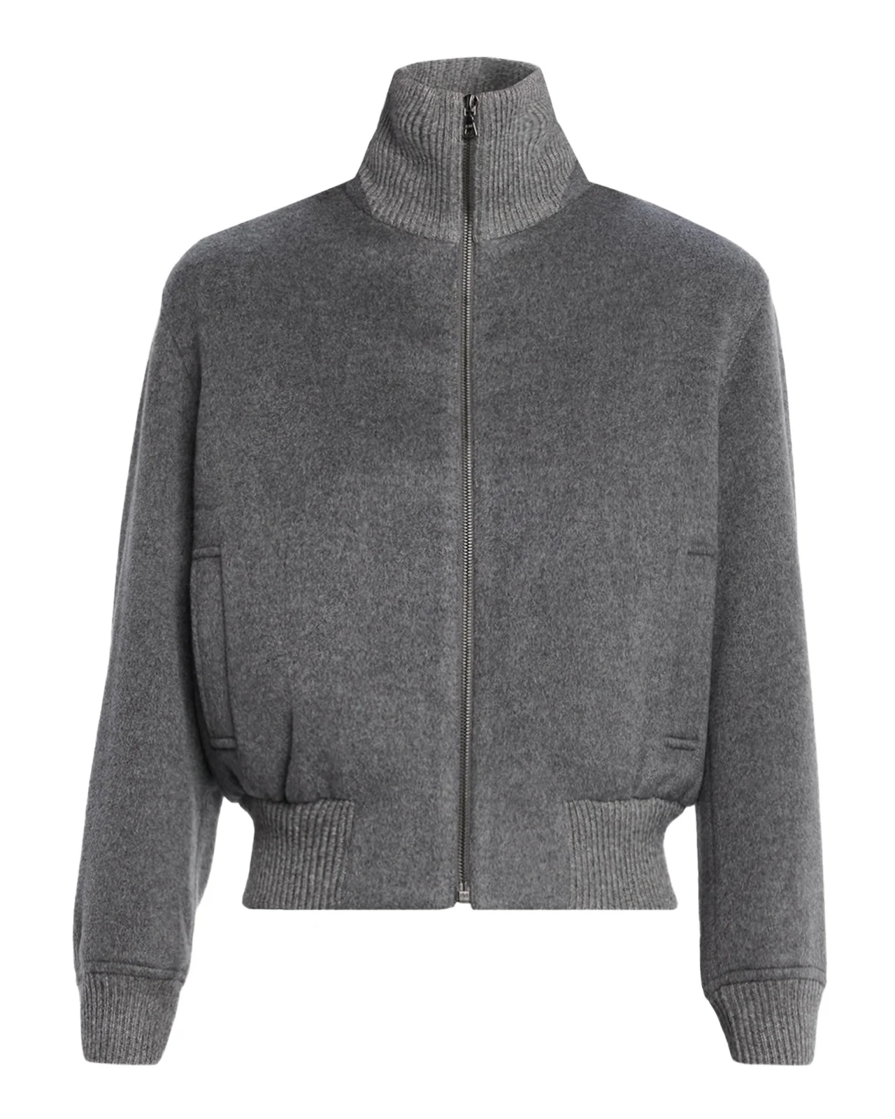 TSE Cashmere Double-Faced Cashmere Bomber Jacket