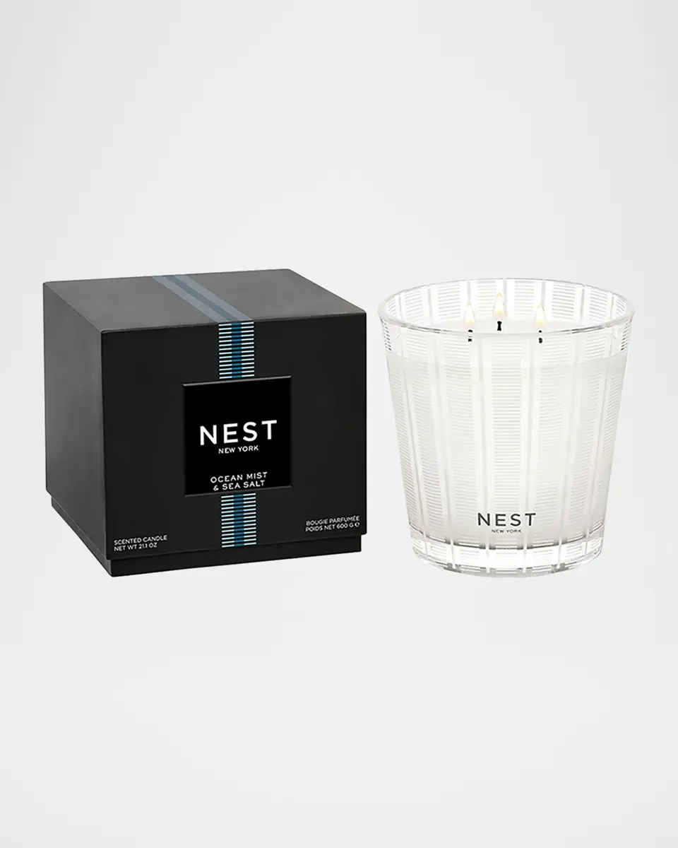 NEST New York Ocean Mist & Sea Salt 3-Wick Candle, 21.1 oz. | Thumbnail 2 NEST New York Ocean Mist & Sea Salt 3-Wick Candle, 21.1 oz. | Thumbnail 2