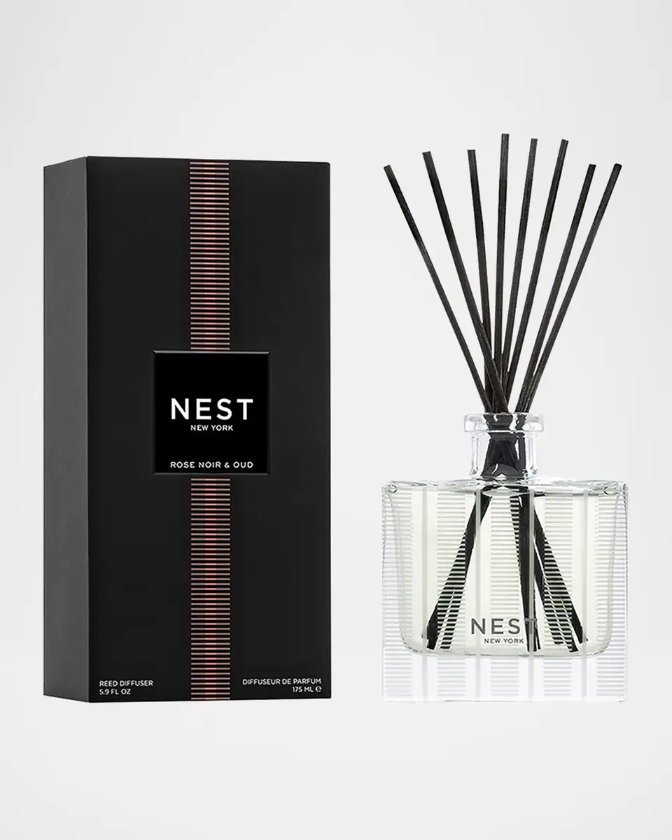 NEST New York Rose Noir Oud Reed Diffuser, 5.9 oz. | Thumbnail 2