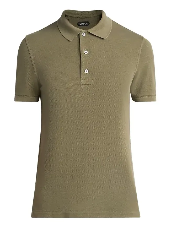 Men's Lyocell Pique Polo Shirt Men's Lyocell Pique Polo Shirt