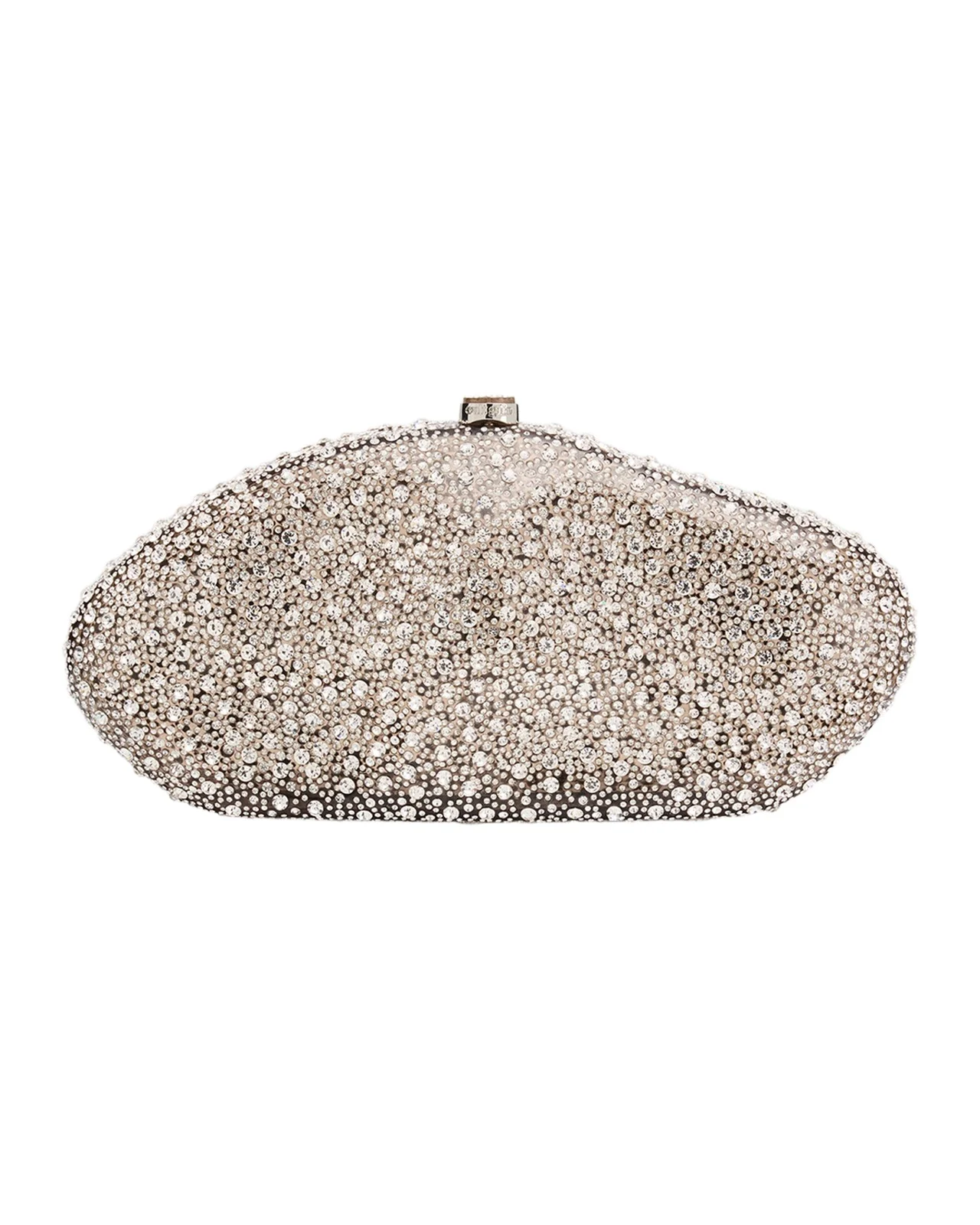 Cult Gaia The Caldera Rhinestone Acrylic Clutch Bag