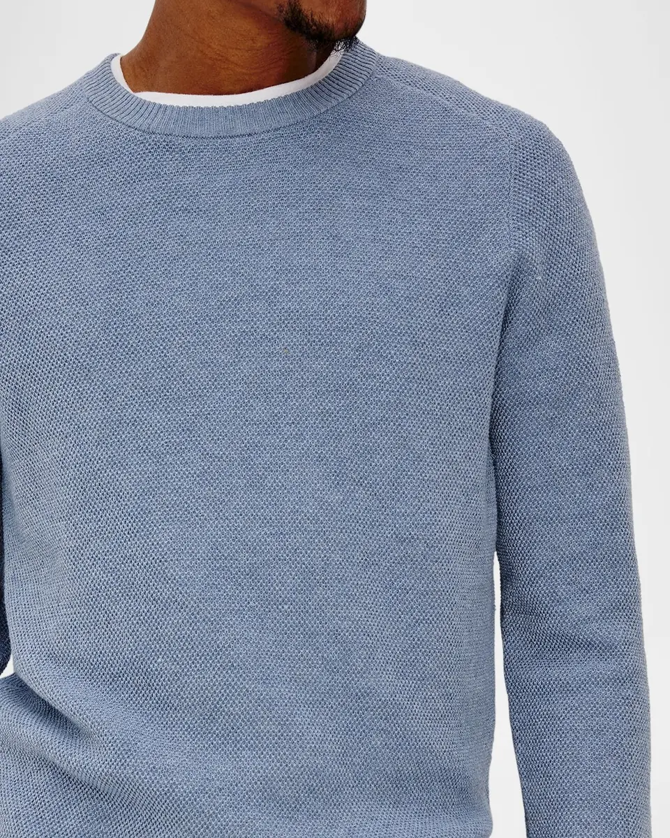 RAILS Men's Vann Texture Knit Crewneck Sweater | Thumbnail 5 RAILS Men's Vann Texture Knit Crewneck Sweater | Thumbnail 5