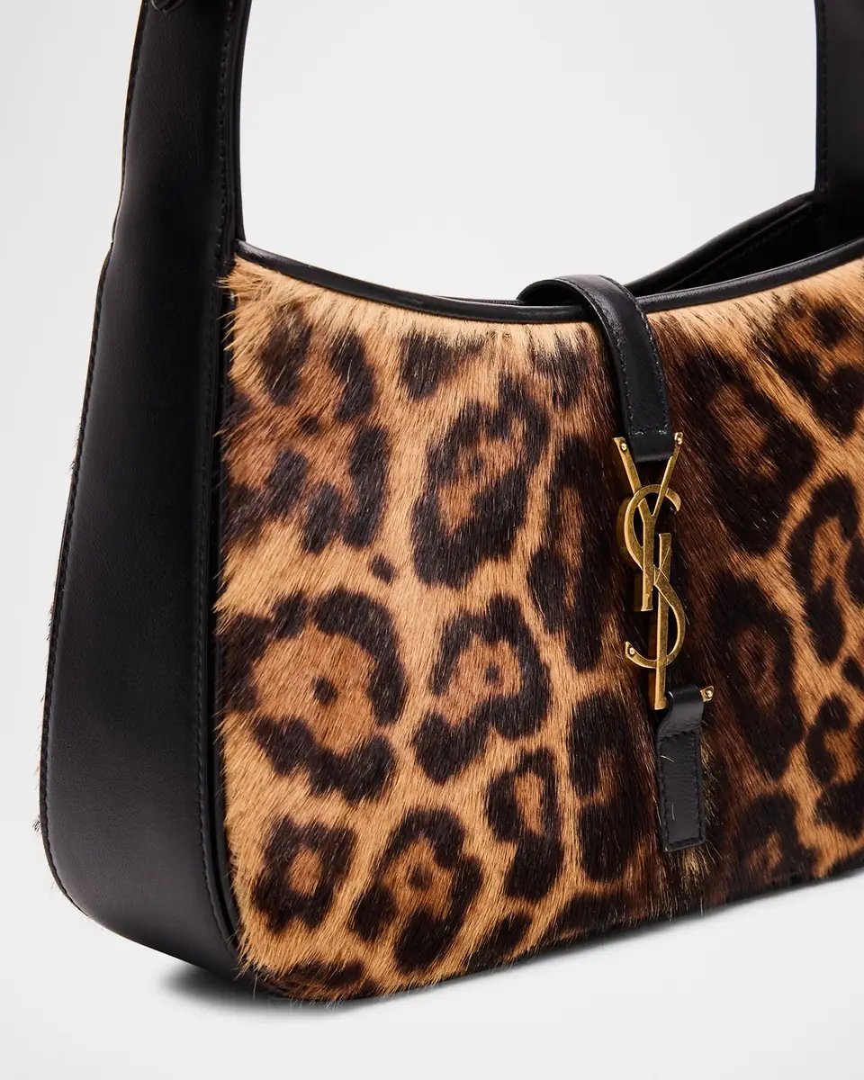 Saint Laurent Le 5 A 7 Shoulder Bag in Leopard-Print Calf Hair | Thumbnail 6 Saint Laurent Le 5 A 7 Shoulder Bag in Leopard-Print Calf Hair | Thumbnail 6