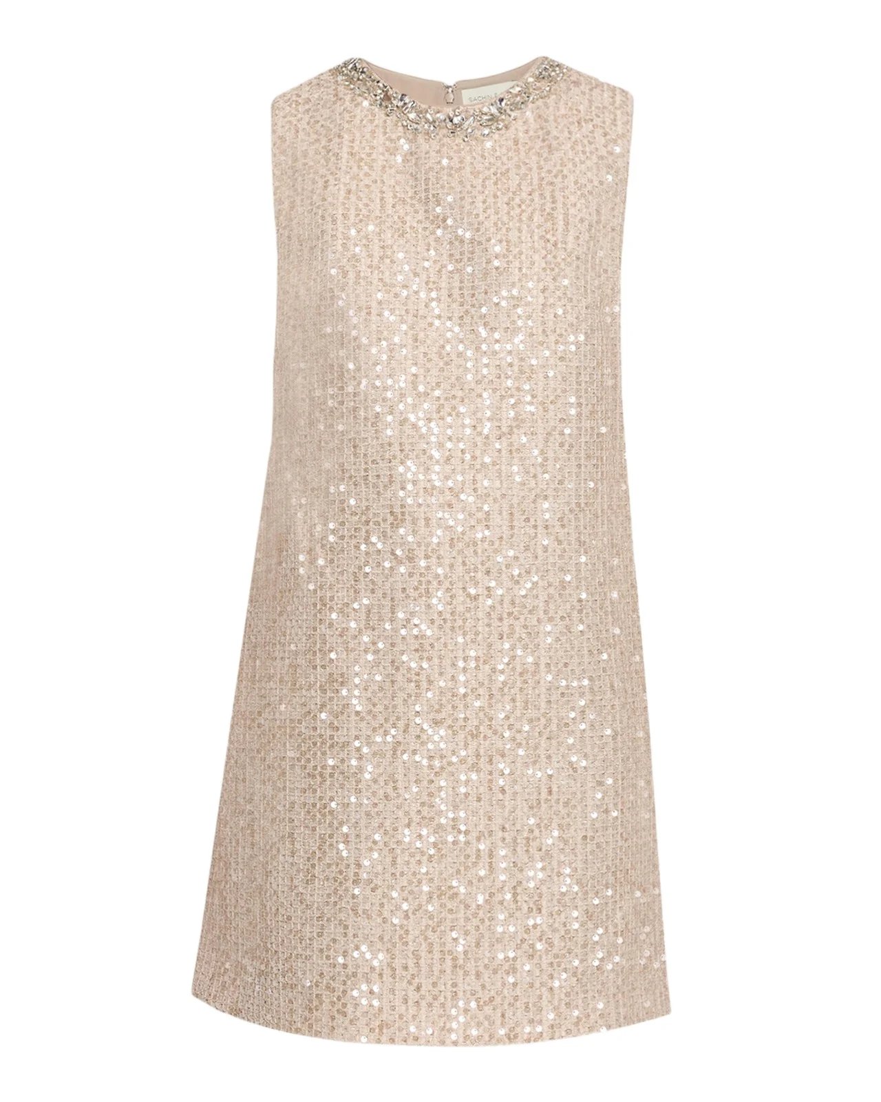 Uma Crystal-Embellished Sequin Mini Dress Uma Crystal-Embellished Sequin Mini Dress