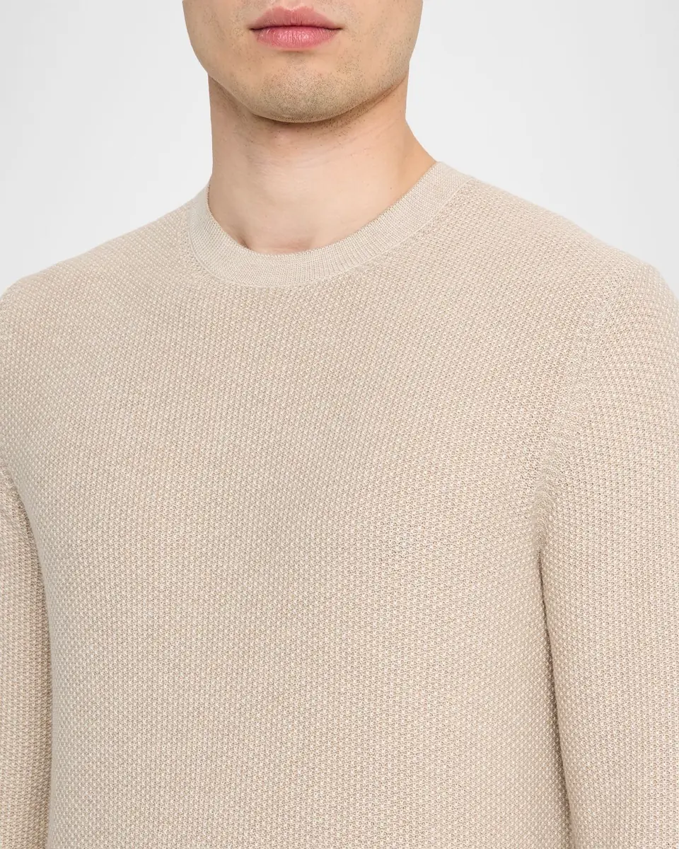 Vince Men's Geometric Jacquard Sweater | Thumbnail 5 Vince Men's Geometric Jacquard Sweater | Thumbnail 5