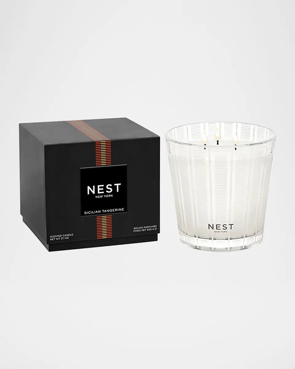 NEST New York Sicilian Tangerine 3-Wick Candle 21.2 oz. | Thumbnail 2 NEST New York Sicilian Tangerine 3-Wick Candle 21.2 oz. | Thumbnail 2