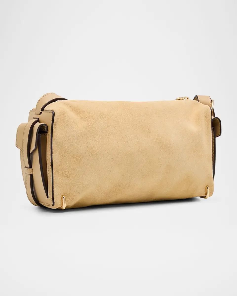 Cult Gaia Natasha Zip Suede & Leather Shoulder Bag | Thumbnail 2
