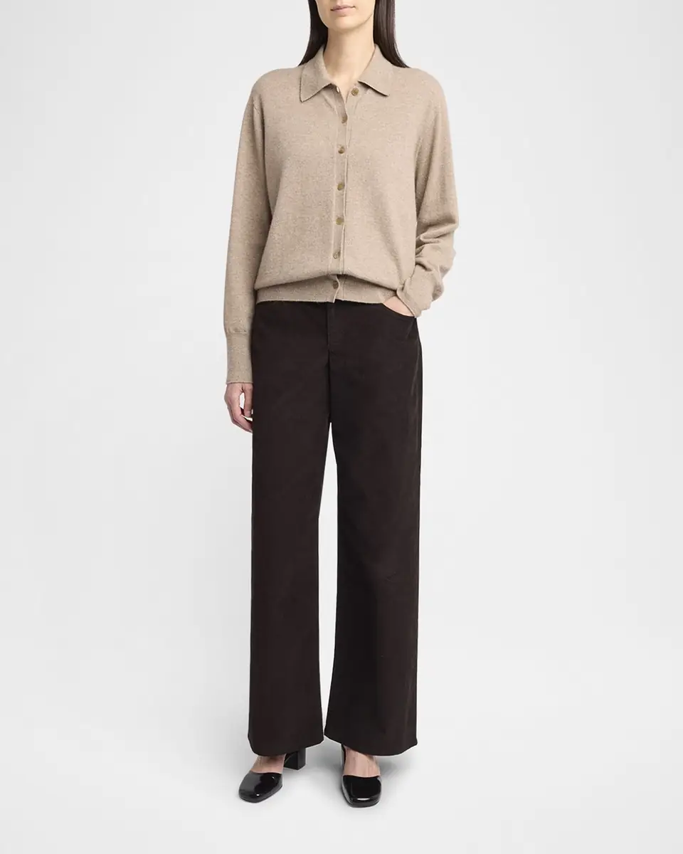 THE ROW Eglitta Corduroy Straight-Leg Pants | Thumbnail 2 THE ROW Eglitta Corduroy Straight-Leg Pants | Thumbnail 2