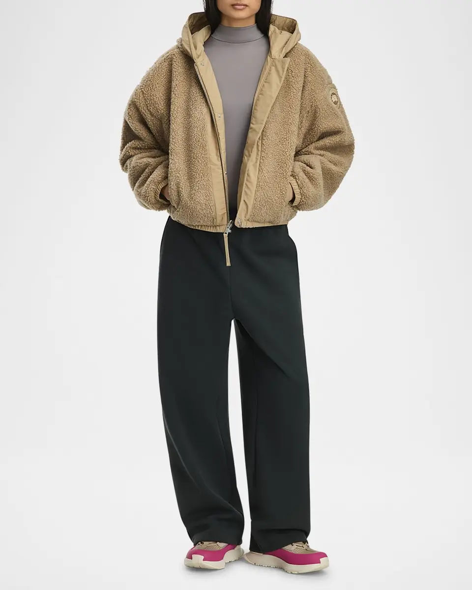 Canada Goose Alberni Reversible Fleece Bomber Jacket | Thumbnail 2 Canada Goose Alberni Reversible Fleece Bomber Jacket | Thumbnail 2