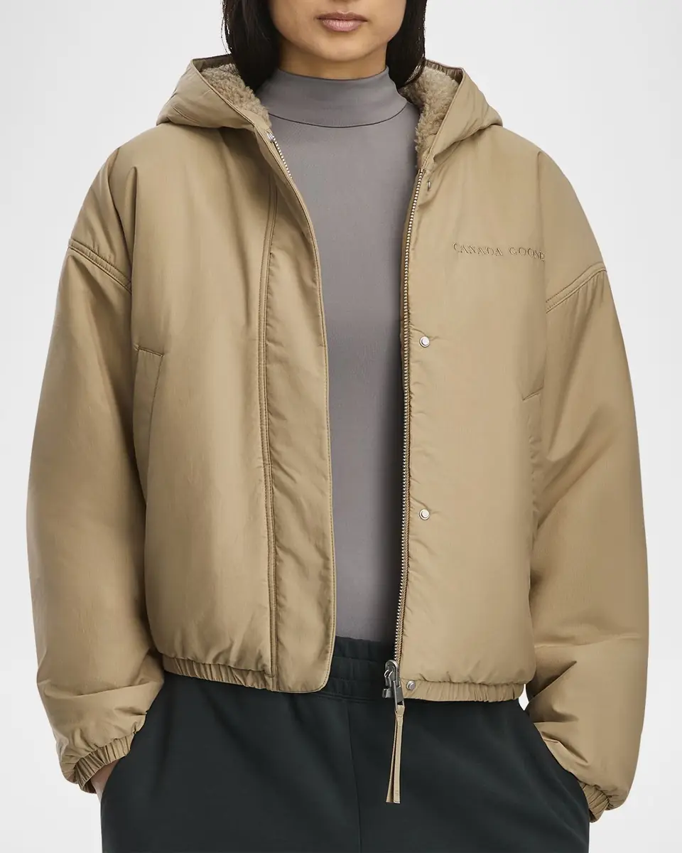 Canada Goose Alberni Reversible Fleece Bomber Jacket | Thumbnail 4 Canada Goose Alberni Reversible Fleece Bomber Jacket | Thumbnail 4