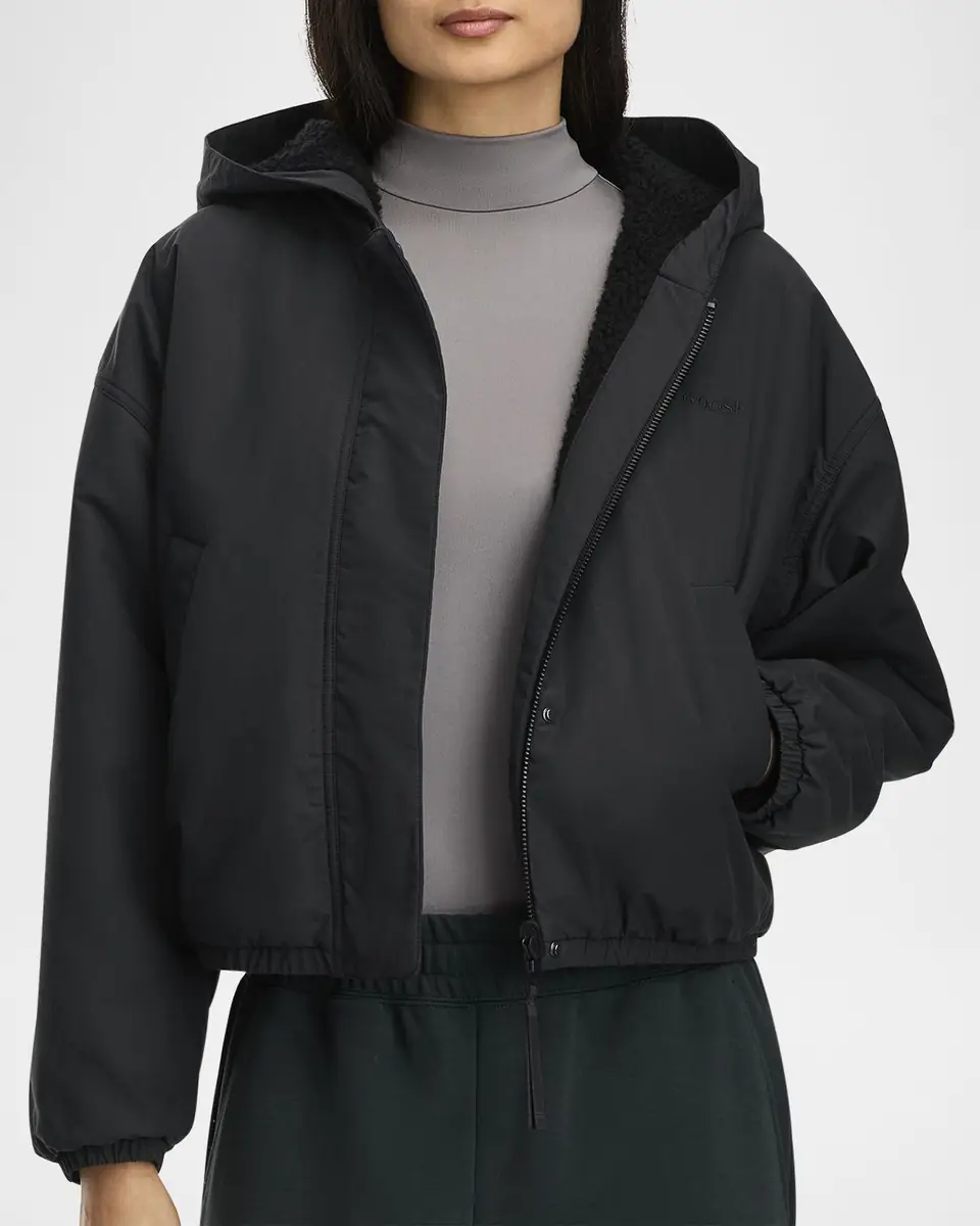 Canada Goose Alberni Reversible Fleece Bomber Jacket | Thumbnail 4 Canada Goose Alberni Reversible Fleece Bomber Jacket | Thumbnail 4