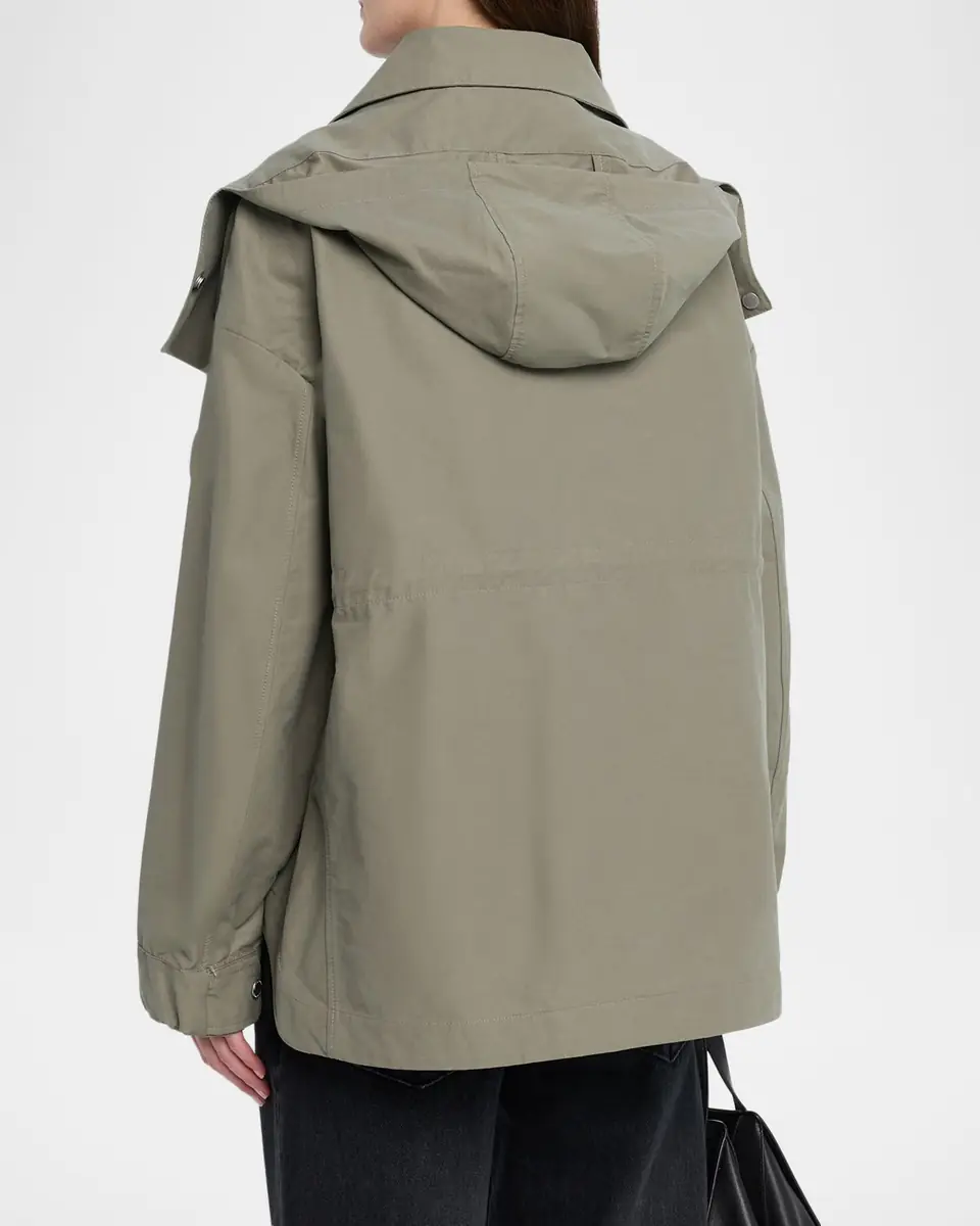Canada Goose Olivine Oversized Jacket with Removable Hood | Thumbnail 3 Canada Goose Olivine Oversized Jacket with Removable Hood | Thumbnail 3