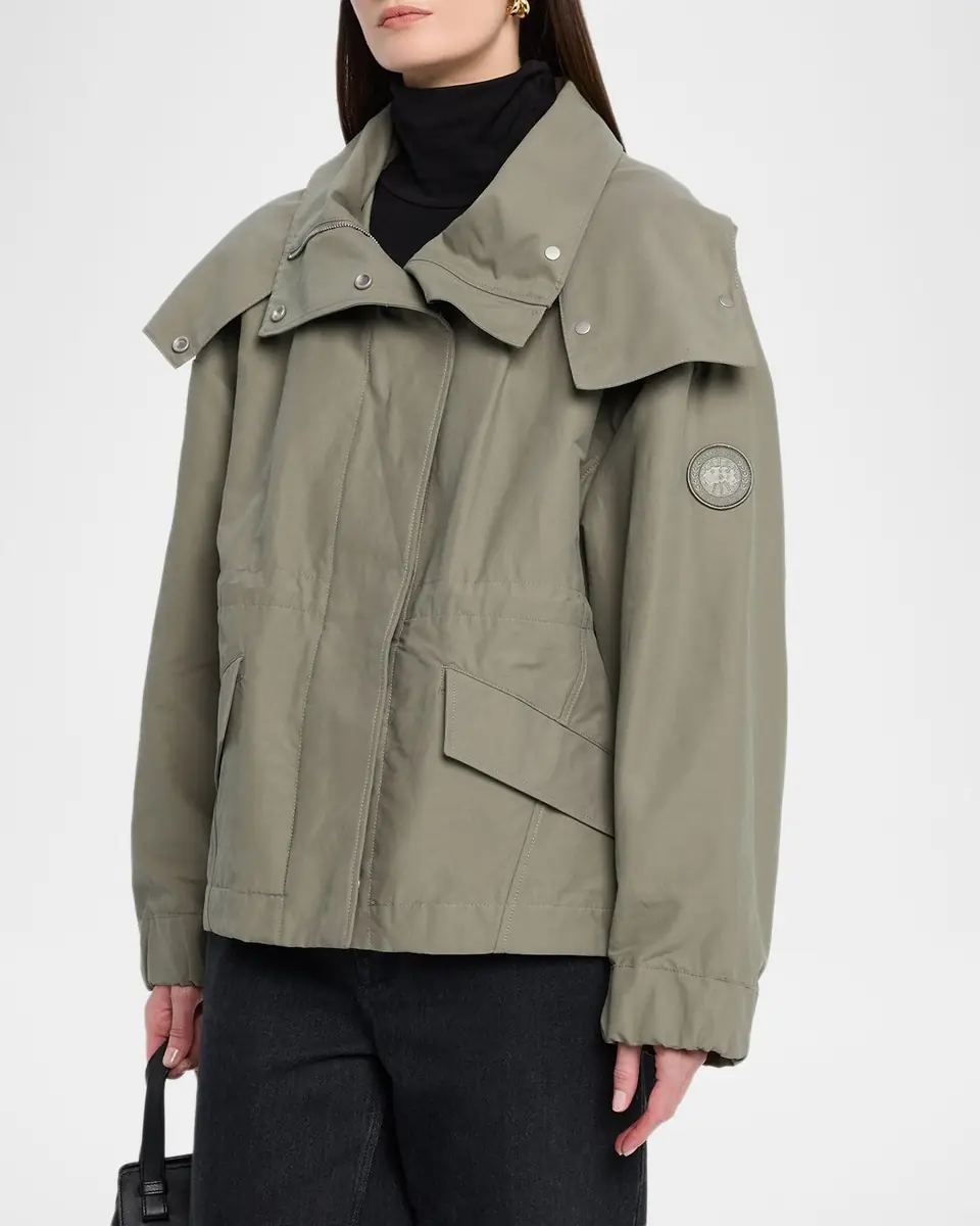 Canada Goose Olivine Oversized Jacket with Removable Hood | Thumbnail 4 Canada Goose Olivine Oversized Jacket with Removable Hood | Thumbnail 4