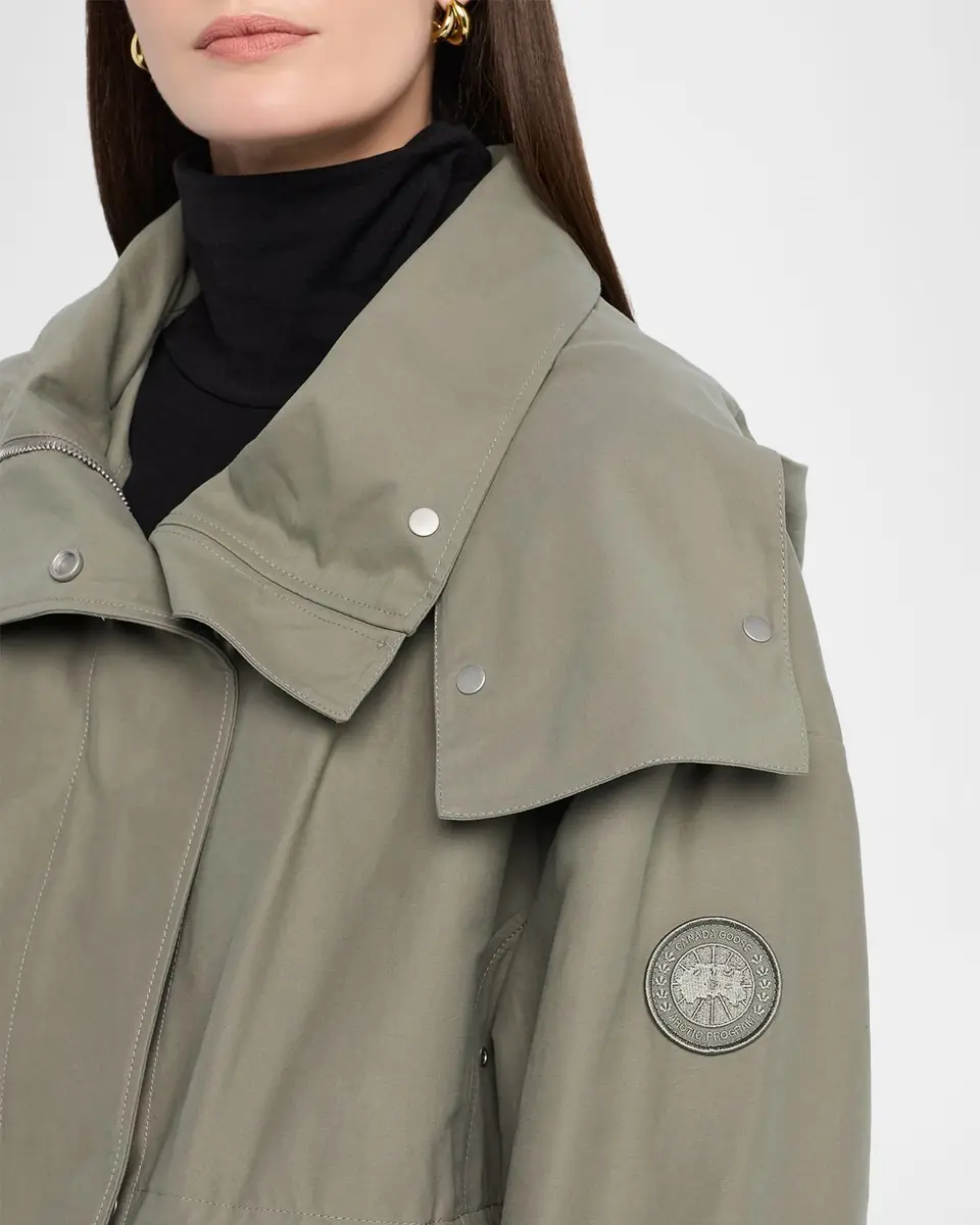 Canada Goose Olivine Oversized Jacket with Removable Hood | Thumbnail 5 Canada Goose Olivine Oversized Jacket with Removable Hood | Thumbnail 5