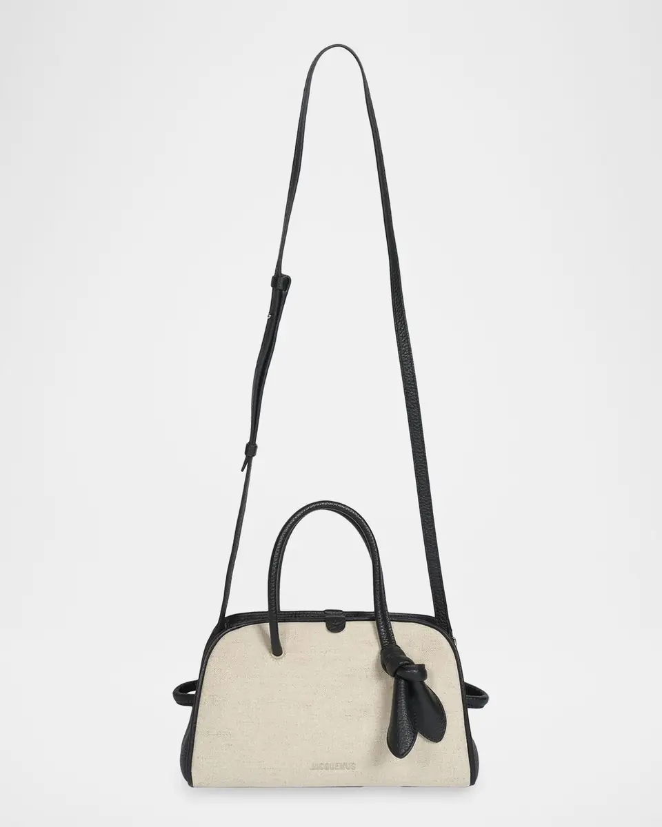 Jacquemus Le Petit Turismo Two-Tone Top Handle Bowling Bag | Thumbnail 5 Jacquemus Le Petit Turismo Two-Tone Top Handle Bowling Bag | Thumbnail 5