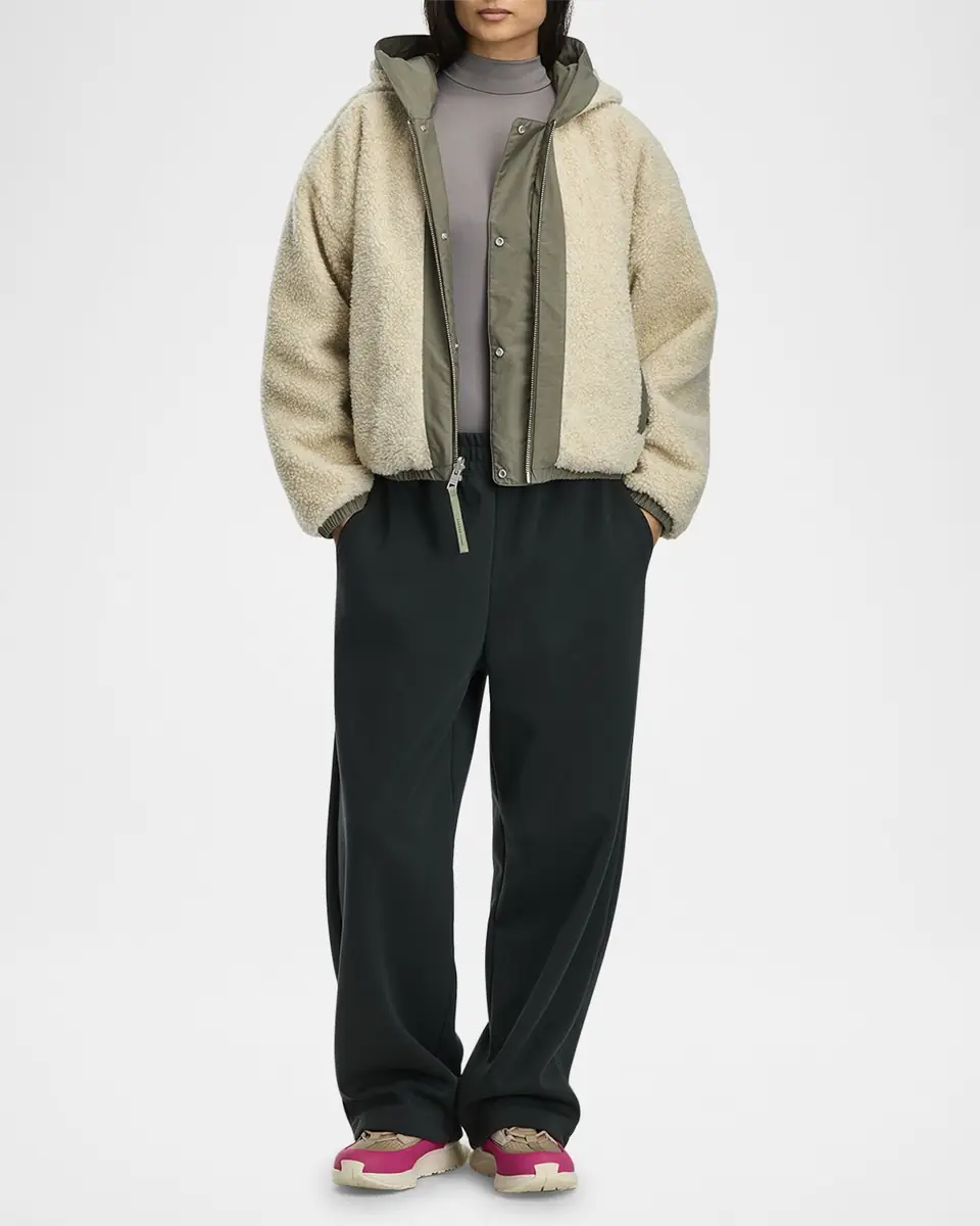 Canada Goose Alberni Reversible Fleece Bomber Jacket | Thumbnail 2 Canada Goose Alberni Reversible Fleece Bomber Jacket | Thumbnail 2